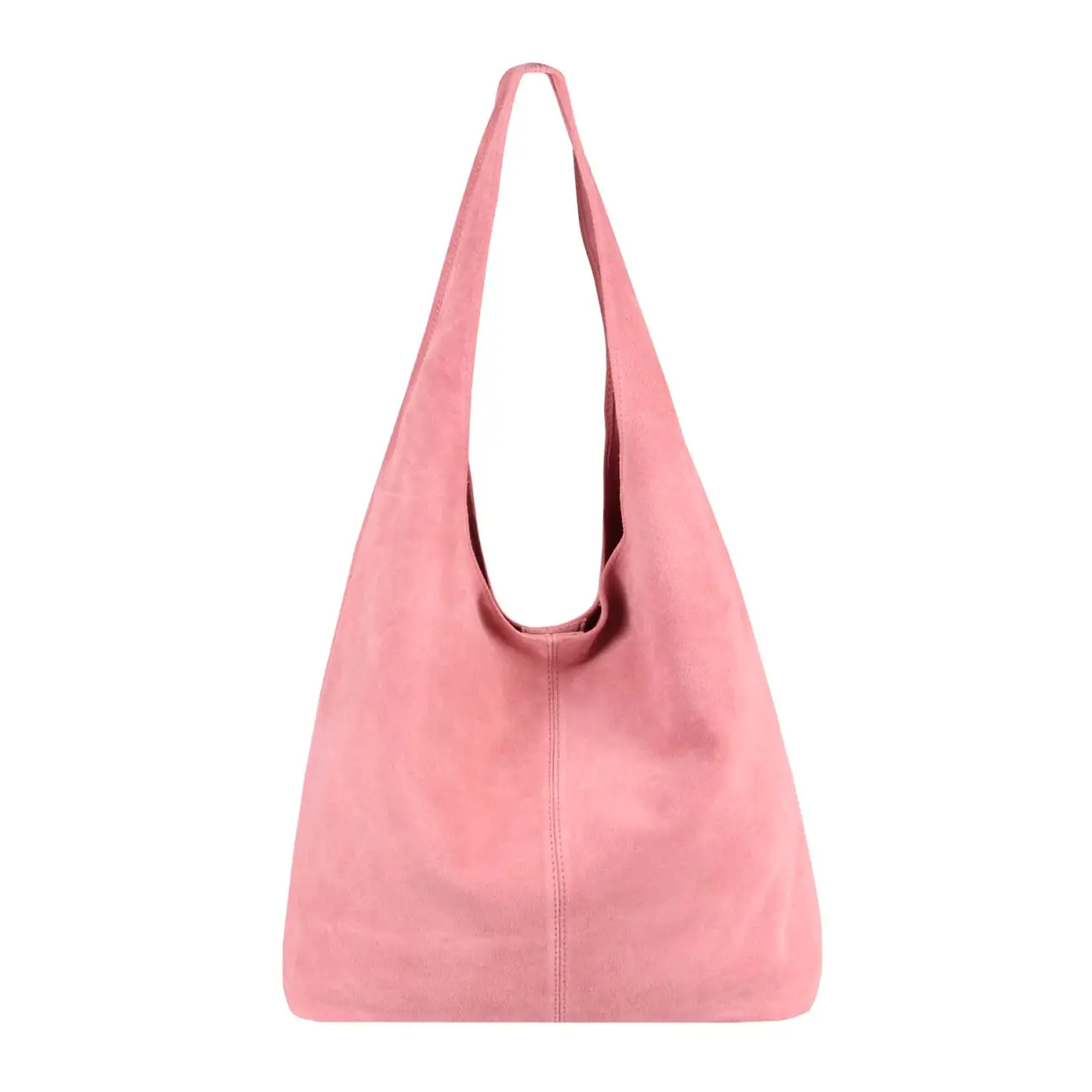 ﻿MADE IN ITALY DAMEN LEDER TASCHE Handtasche Wildleder Shopper Schultertasche im Angebot