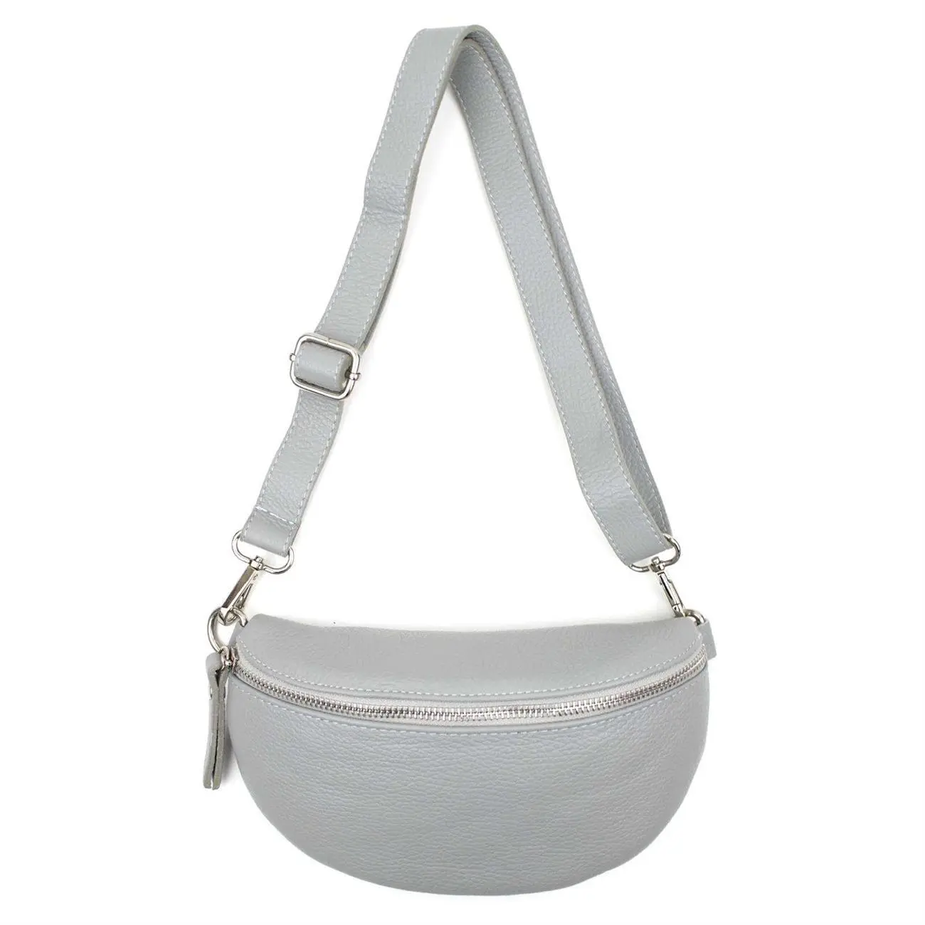 Made in Italy DAMEN LEDER Gürteltasche Crossbody Hüfttasche Bauchtasche Umhängetasche Brusttasche CrossOver Bodybag Schultertasche Handytasche Geldtasche OBC Tasche Schminktasche Kosmetiktasche Günstiger Verkauf
