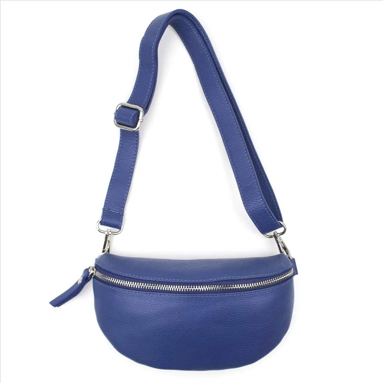 Made in Italy DAMEN LEDER Gürteltasche Crossbody Hüfttasche Bauchtasche Umhängetasche Brusttasche CrossOver Bodybag Schultertasche Handytasche Geldtasche OBC Tasche Schminktasche Kosmetiktasche Günstiger Verkauf