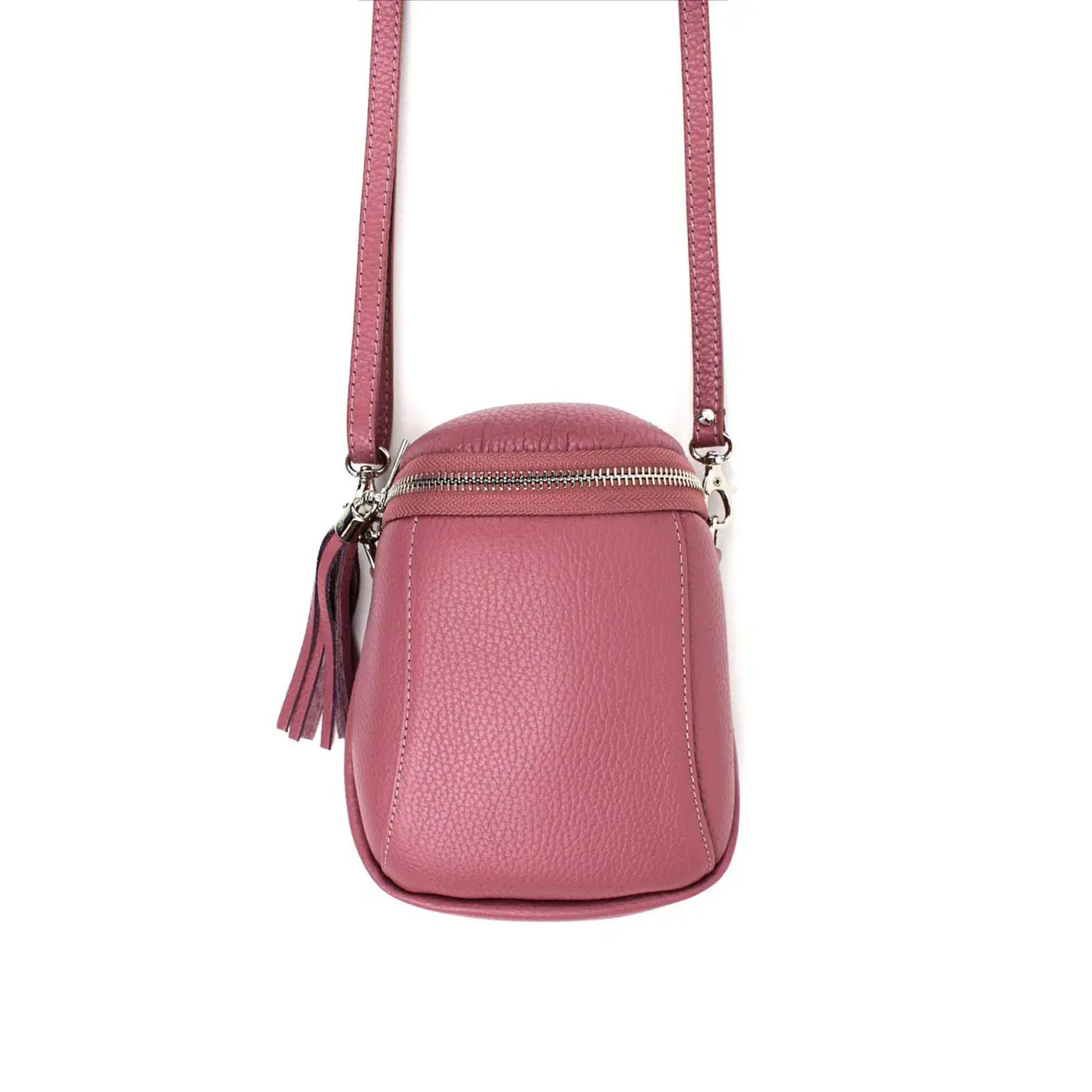 Made in Italy Damen Leder Tasche Umhängetasche Schultertasche Handytasche Geldtasche Ledertasche Crossbody Abendtasche Mini Bag Blitzverkäufe