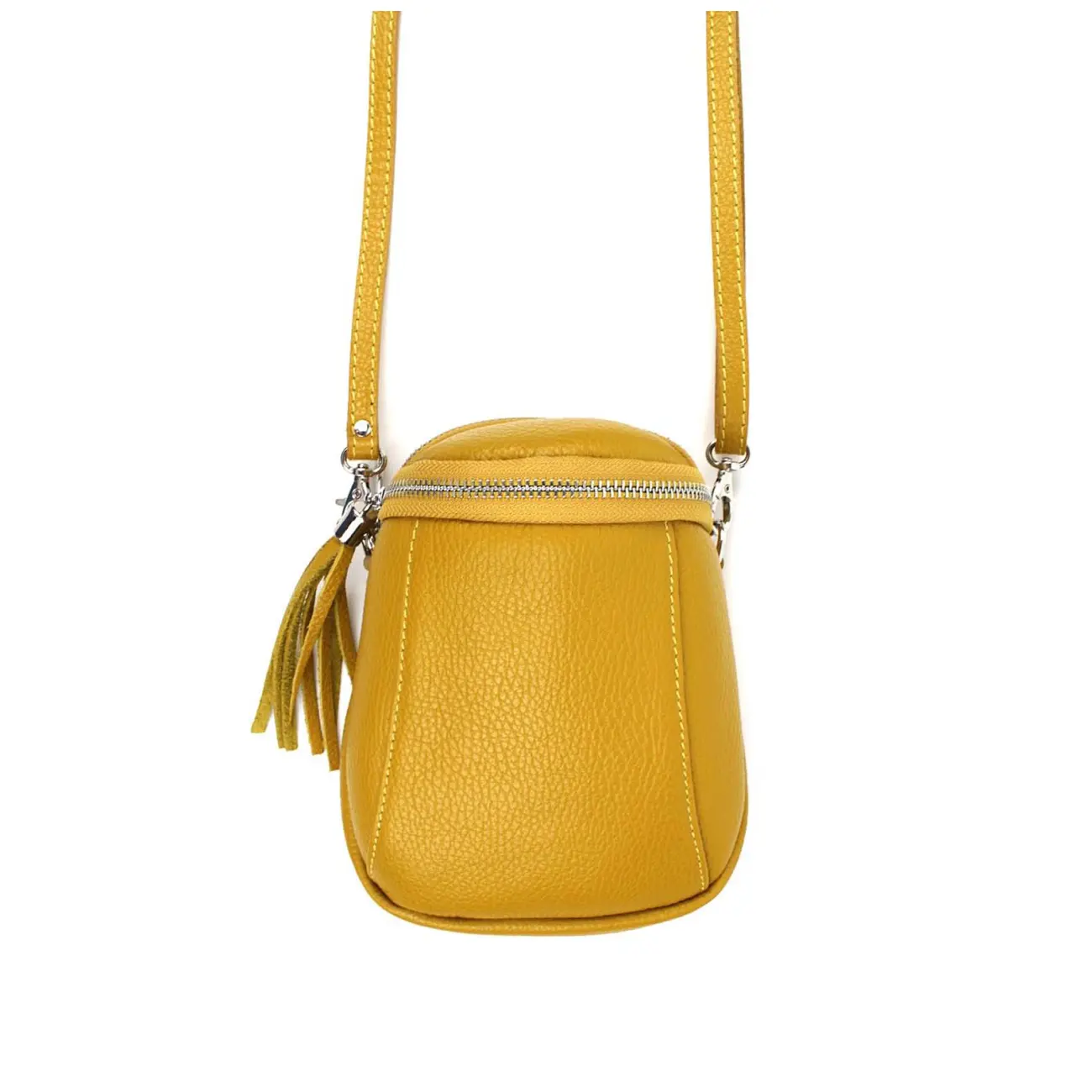 Made in Italy Damen Leder Tasche Umhängetasche Schultertasche Handytasche Geldtasche Ledertasche Crossbody Abendtasche Mini Bag Blitzverkäufe