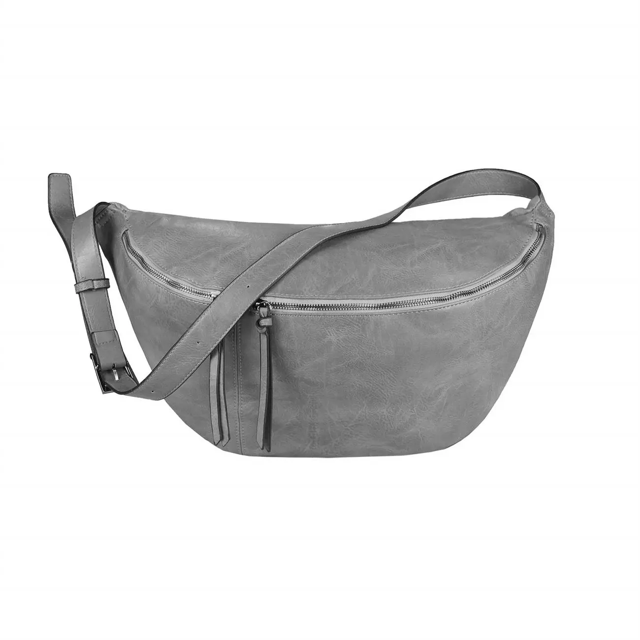 XXL Tasche Bauchtasche Hüfttasche Crossbody Schultertasche Umhängetasche Kunstleder Gürteltasche Crossover Slingntasche Unisex Bag Limitierter Zeitrabatt