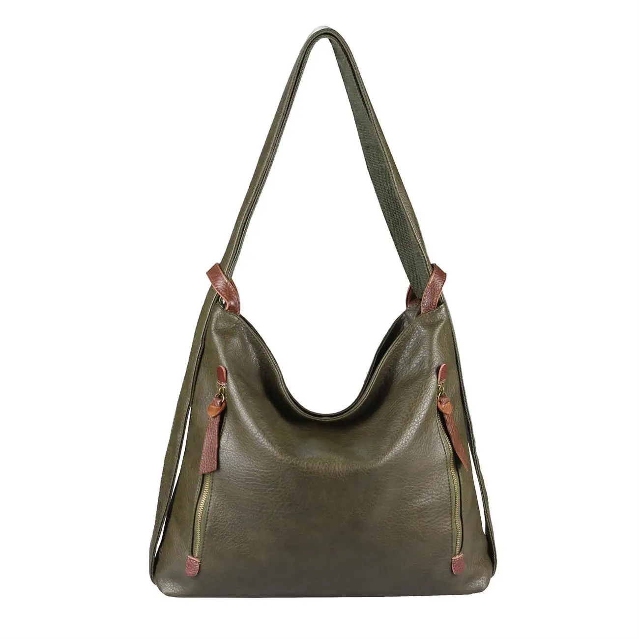OBC Damen Tasche Rucksack 2in1 Umhängetasche Schultertasche Daypack Rucksacktasche Preisnachlass