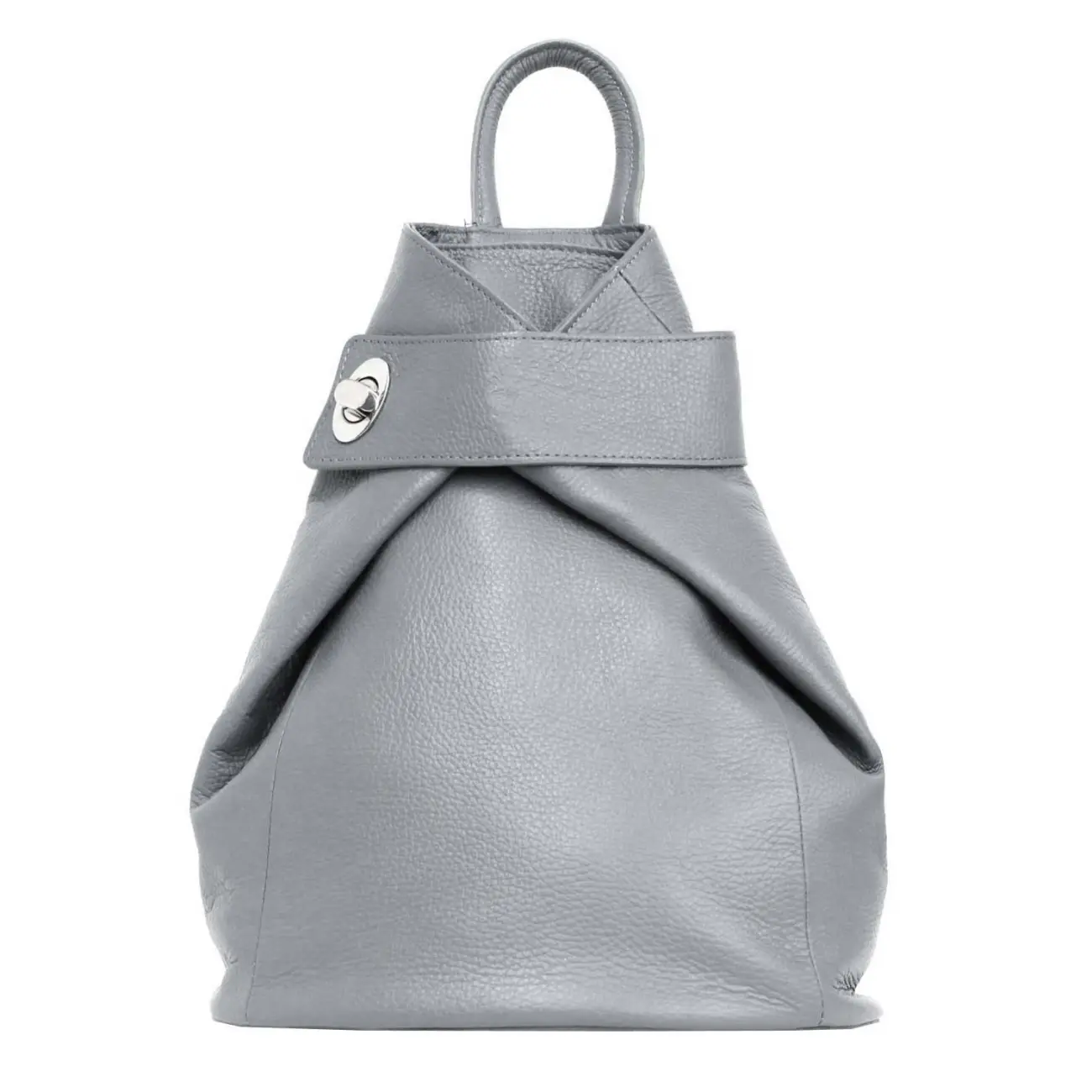 OBC Made in Italy Damen echt Leder Rucksack Daypack Lederrucksack Tasche Schultertasche Ledertasche Handgepäck Nappaleder Reiserucksack Shopper Saisonschlussverkauf