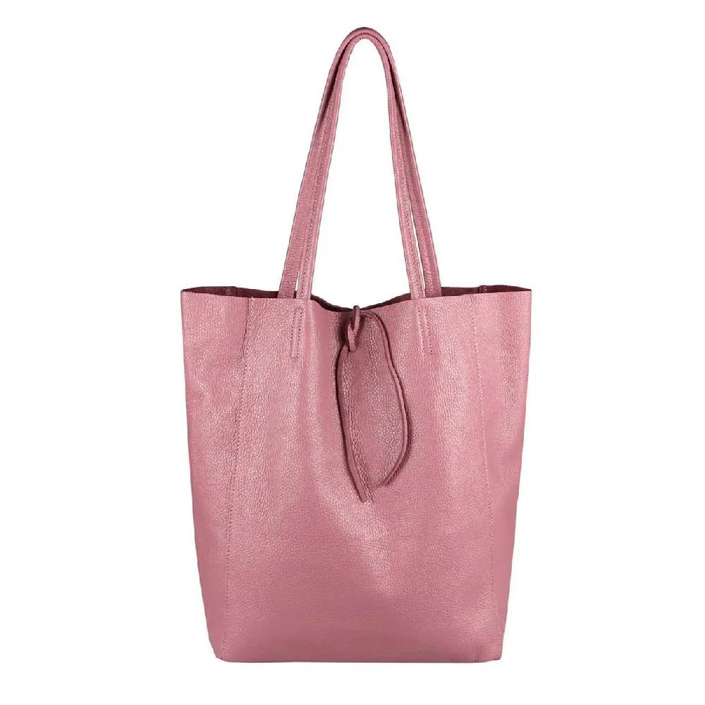 OBC Made in Italy DAMEN LEDER TASCHE DIN-A4 Shopper Schultertasche Henkeltasche Tote Bag Black Friday