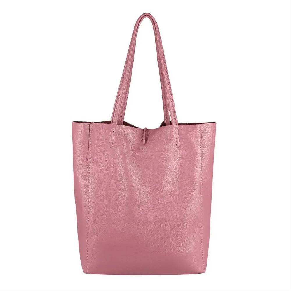 OBC Made in Italy DAMEN LEDER TASCHE DIN-A4 Shopper Schultertasche Henkeltasche Tote Bag Black Friday