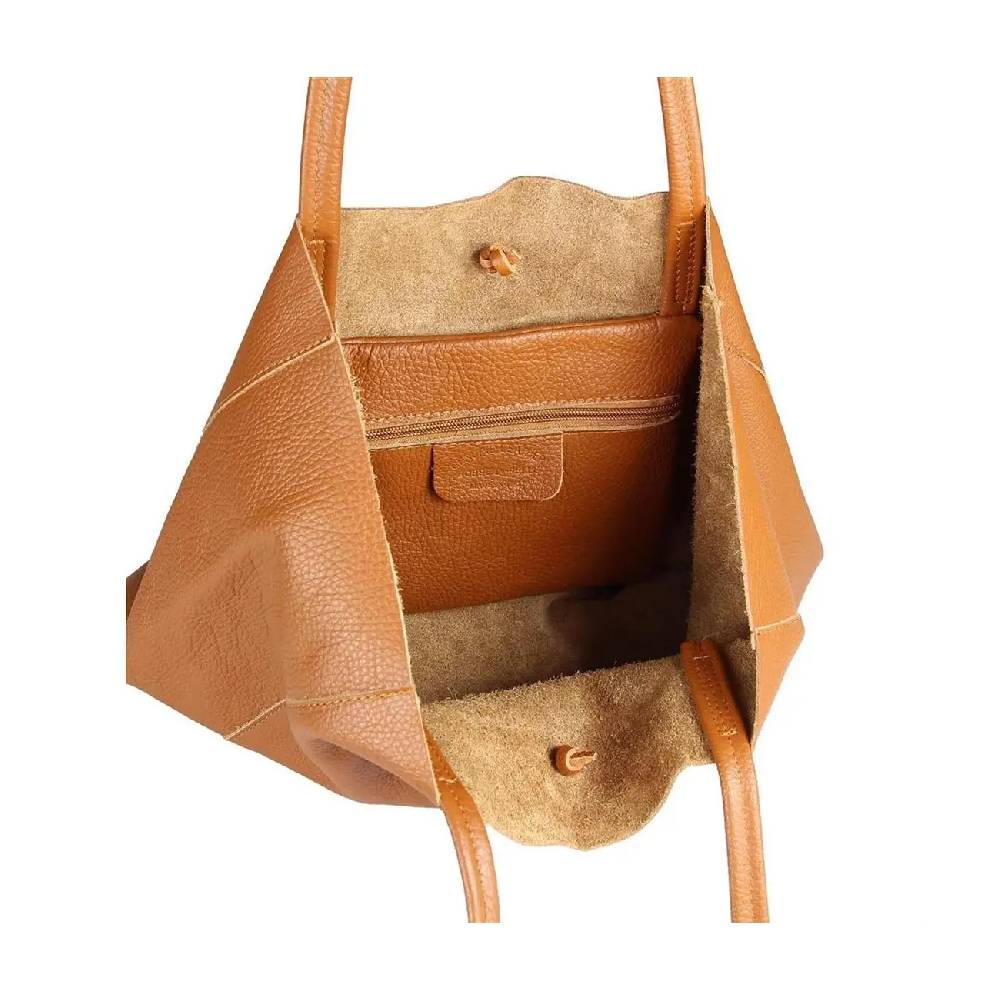OBC Made in Italy DAMEN LEDER TASCHE DIN-A4 Shopper Schultertasche Henkeltasche Tote Bag Black Friday