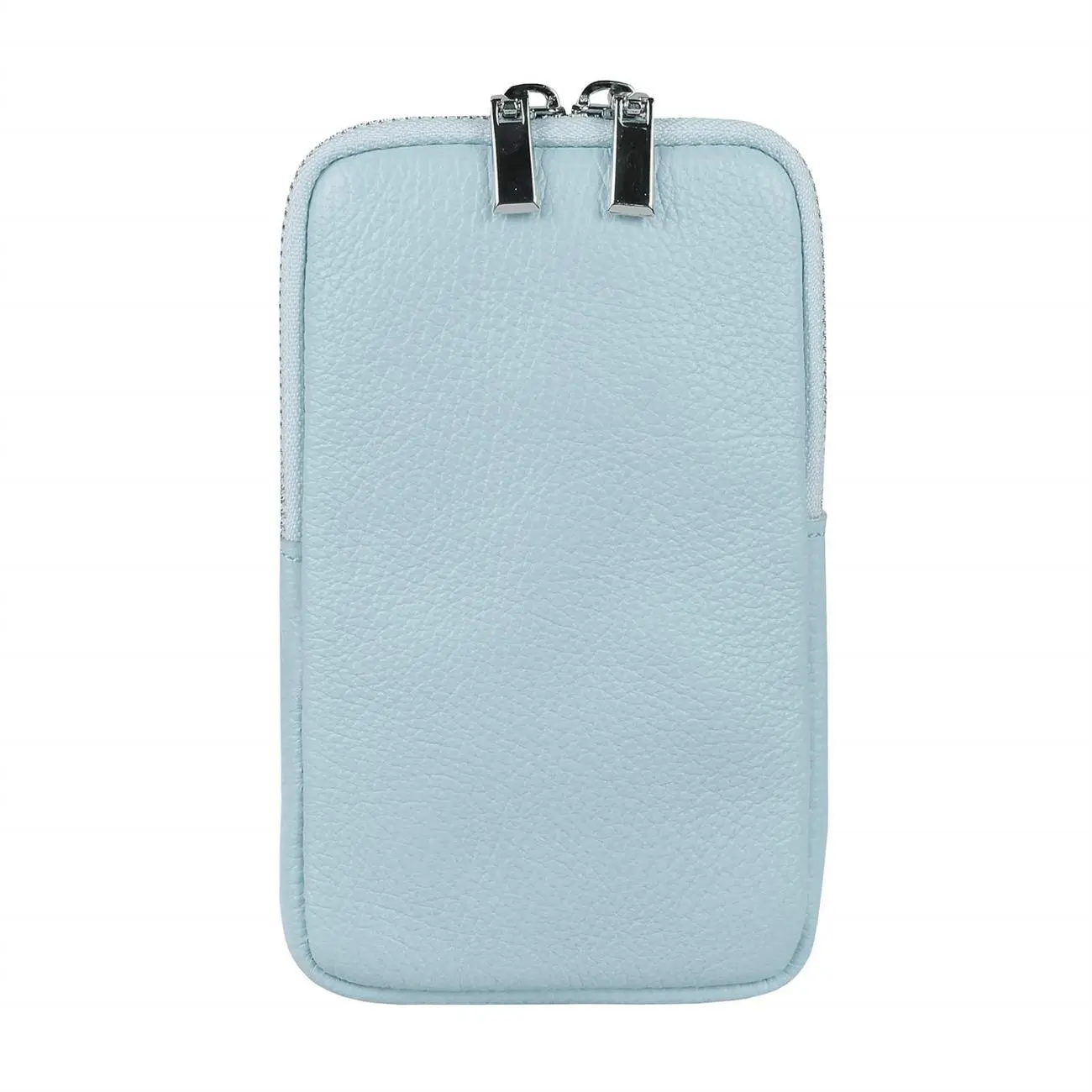 OBC Made in Italy Damen Leder Smartphone Tasche Umhängetasche Schultertasche Handytasche Minibag Geldtasche Ledertasche Crossbody Abendtasche Weihnachtsangebot