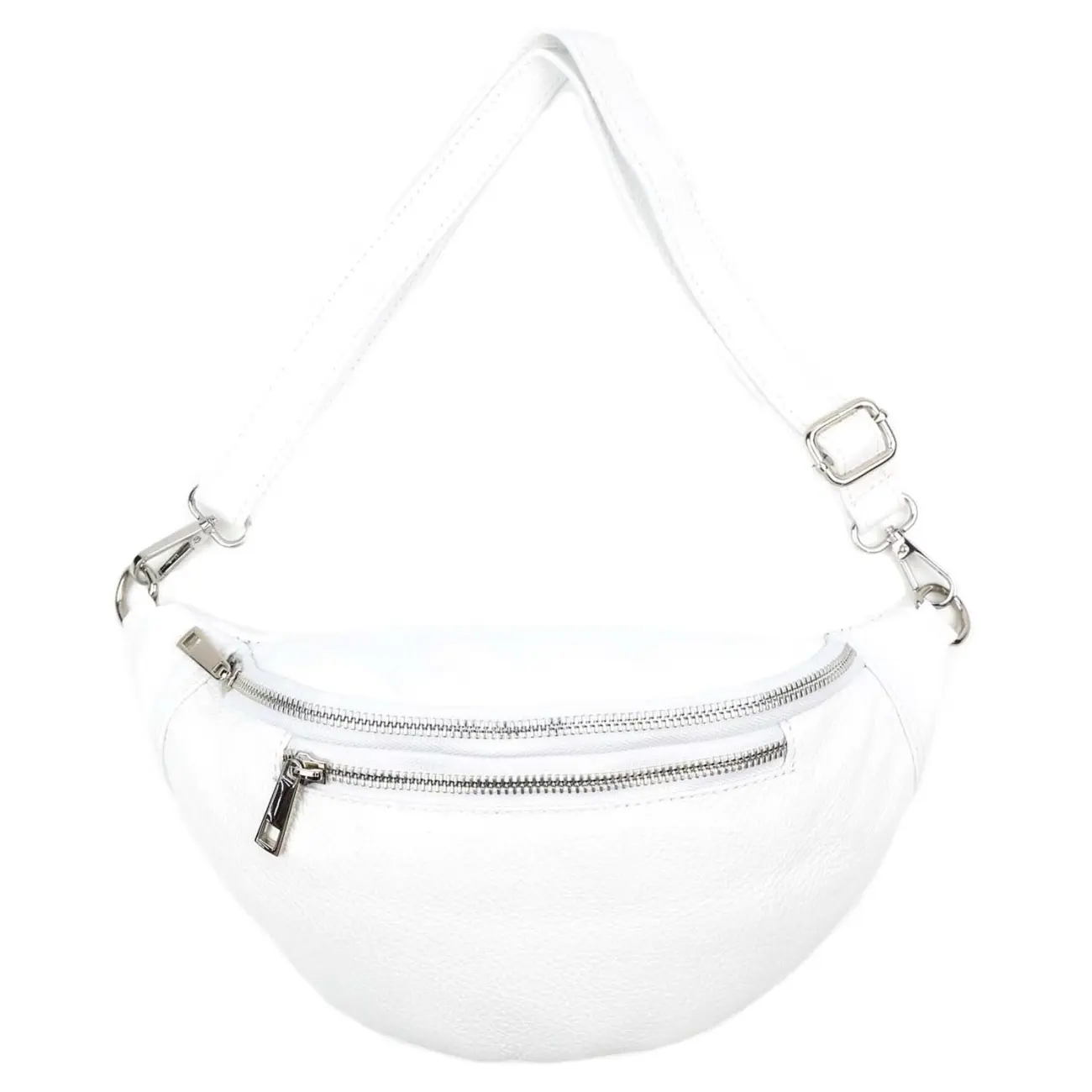 OBC MADE IN ITALY DAMEN LEDER TASCHE Gürteltasche Crossbody Hüfttasche Bauchtasche Umhängetasche Schultertasche Brusttasche CrossOver Ledertasche Bodybag Valentinstagsangebot