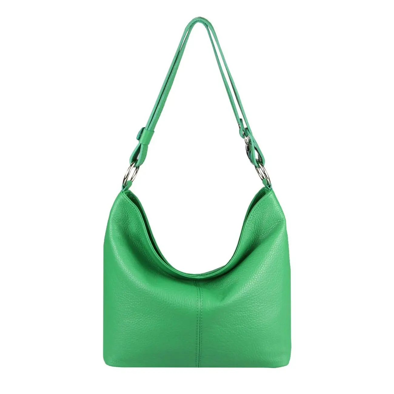 MADE IN ITALY DAMEN LEDER TASCHE Shopper Schultertasche Umhängetasche Hobo Bag Handtasche CrossOver Ledertasche Henkeltasche sub25 Top Angebot
