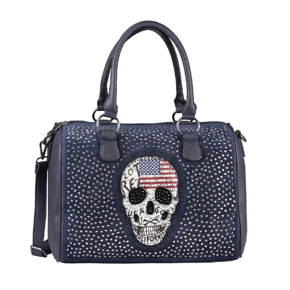 OBC Damen Totenkopf Skull Tasche Schultertasche Rucksack Umhängetasche Handtasche Blitzangebot