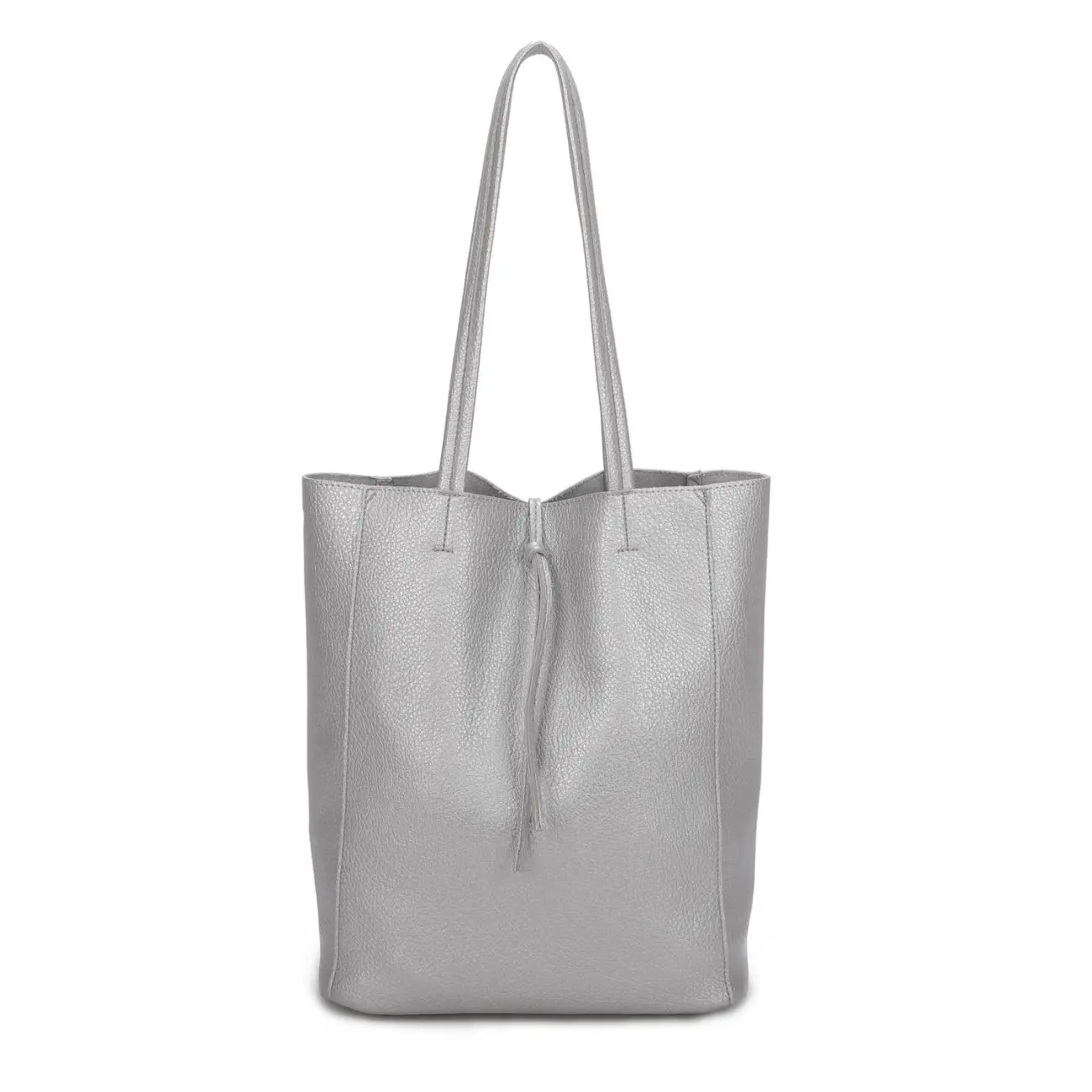 OBC Damen Tasche Set 2in1 Shopper Handtasche Crossbody Hobo Bag Schultertasche Umhängetasche Metallic Cross-Over DIN-A4 Große Rabatte