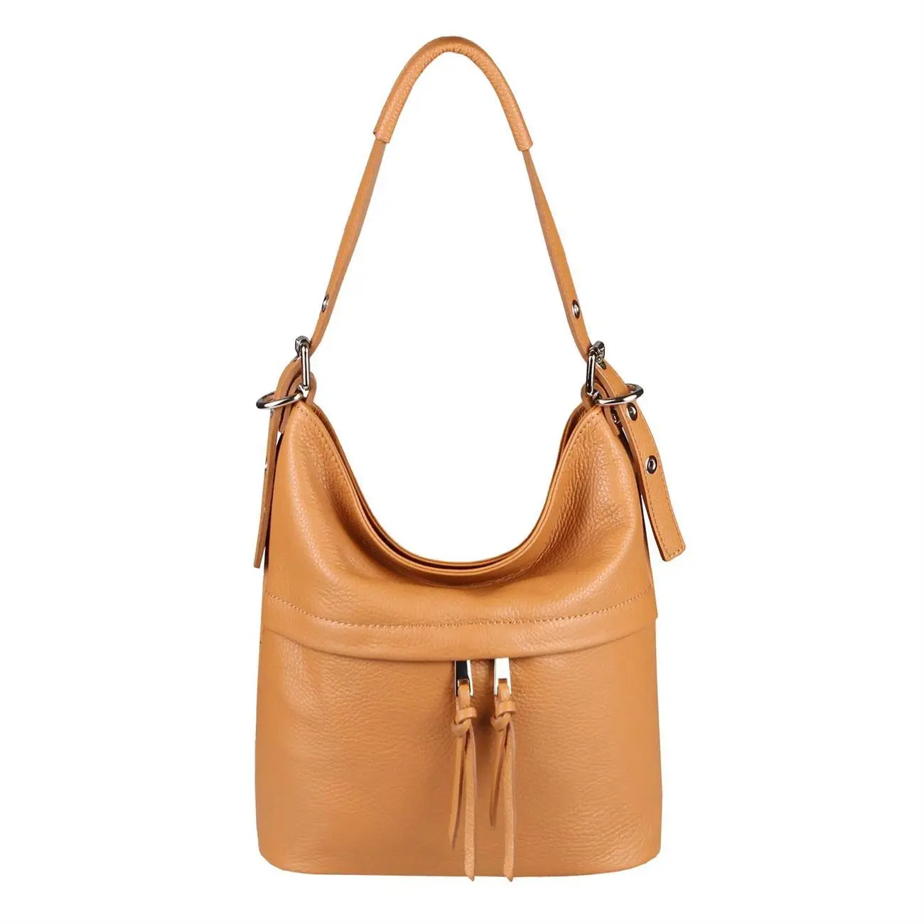 Made in Italy DAMEN ECHTLEDER TASCHE Handtasche Umhängetasche Ledertasche Schultertasche Beuteltasche Umhängetasche Cross-Over VIP-Rabatte