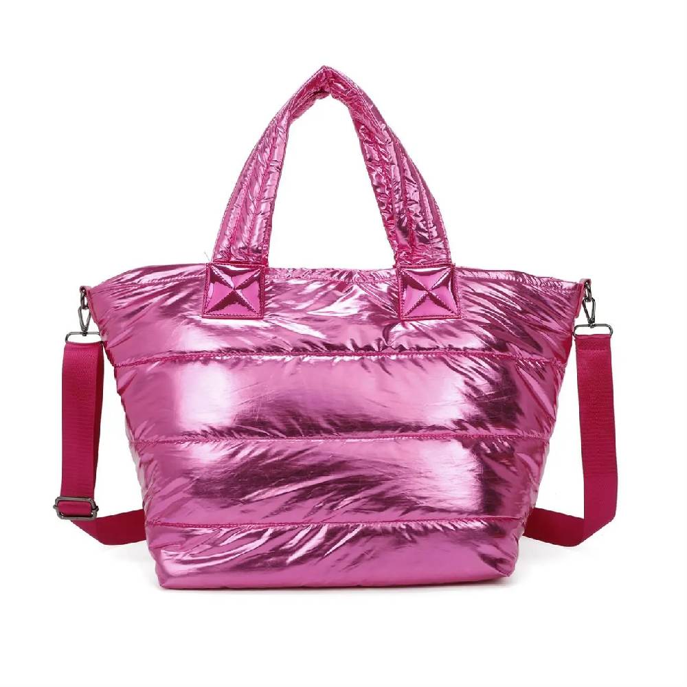 OBC XXL Damen Tasche Nylontasche Shopper Schultertasche Umhängetasche Beuteltasche Handtasche Weekender Reisetasche Shopping Bag Letzte 3 Tage