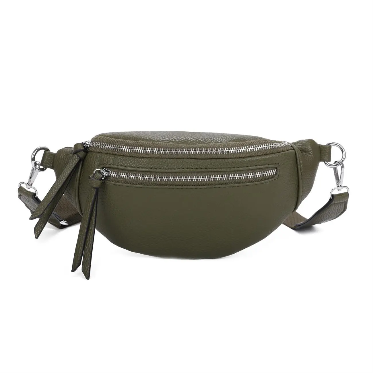 OBC Damen Tasche Gürteltasche Crossbody Leder Optik Hüfttasche Bauchtasche Umhängetasche Cross-Over Bodybag Schultertasche Handytasche Geldtasche Schminktasche Kosmetiktasche Bis zu 55% Rabatt