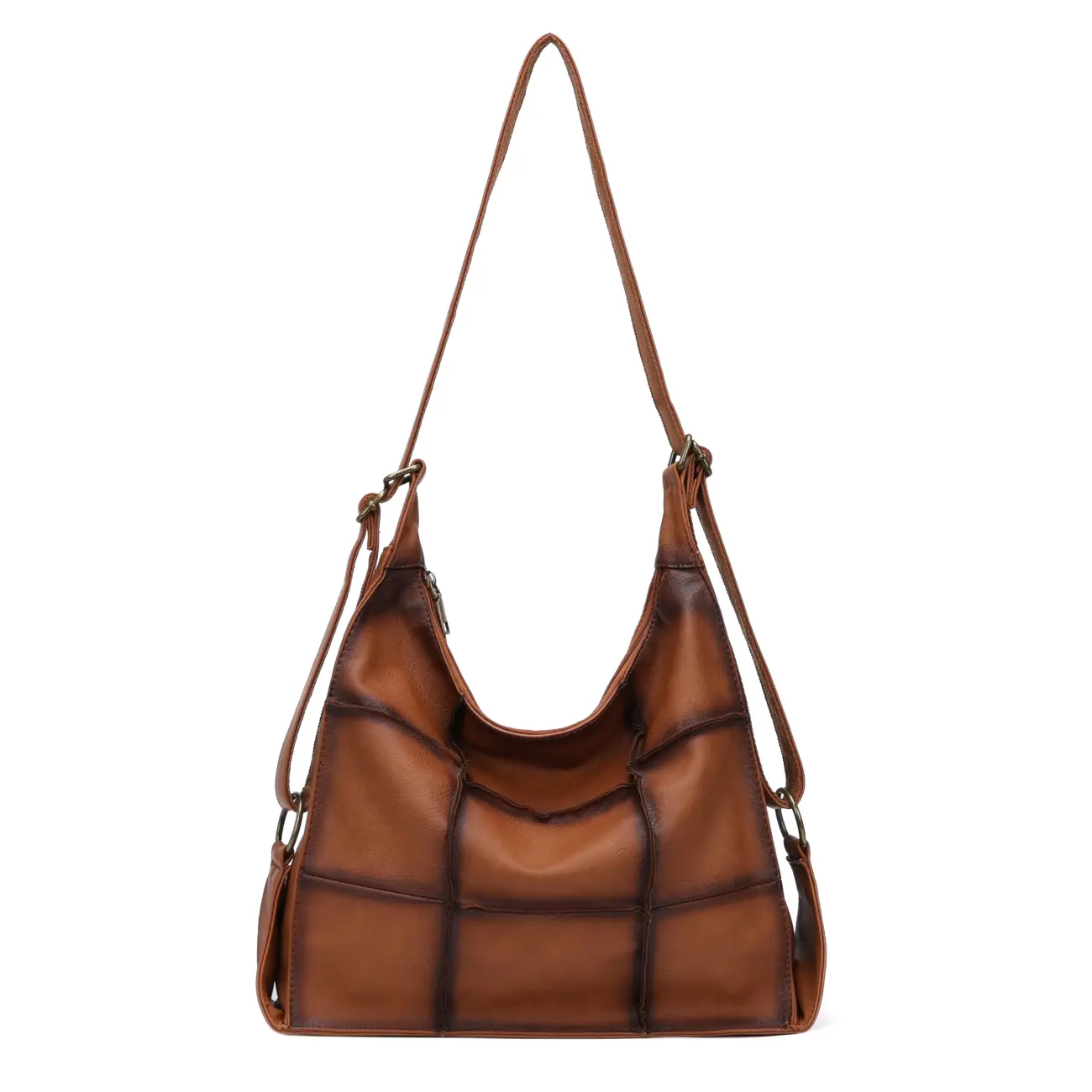 OBC Damen XXL Tasche Shopper Vintage Tote Bag Handtasche Umhängetasche Schultertasche Beuteltasche Leder Optik Reise Hobo Bag Crossbody 50% Rabatt mit kostenlosem Versand