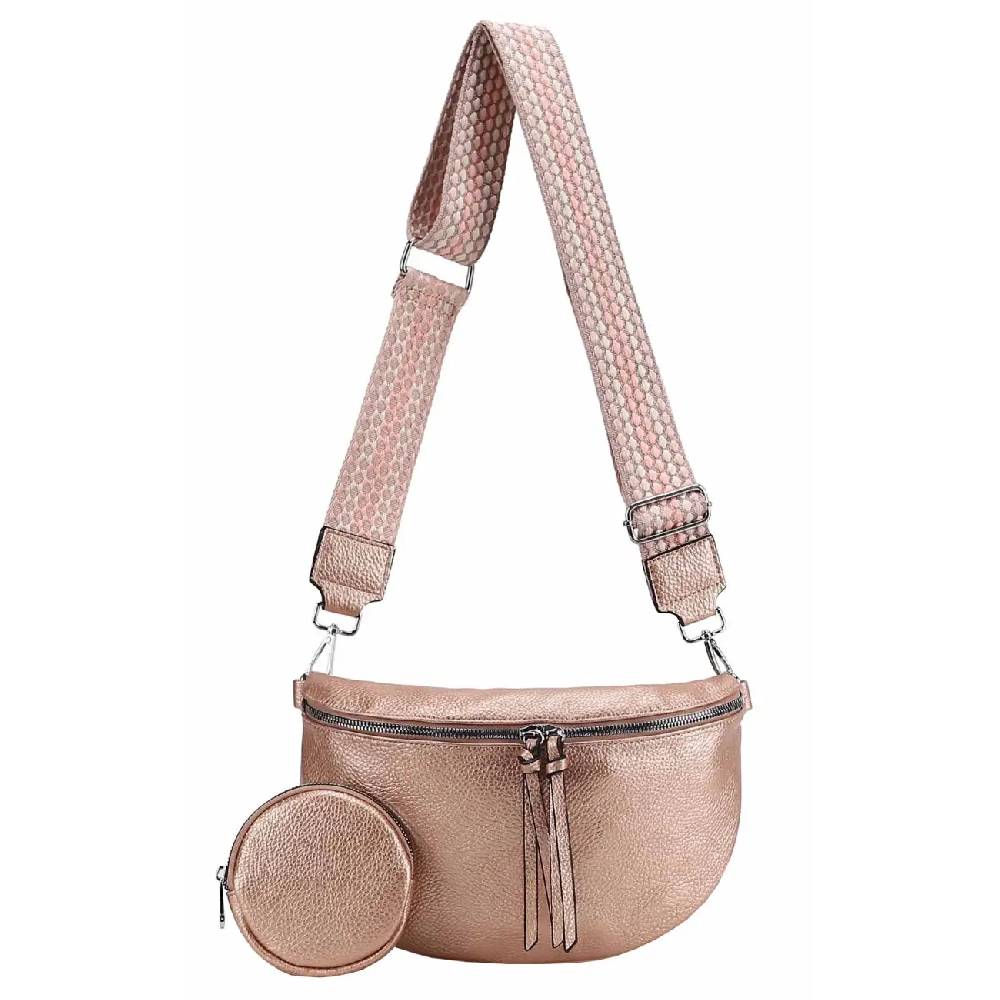 OBC Damen Tasche Crossbody Gürteltasche Brusttasche Umhängetasche Hüfttasche Crossover Bauchtasche Bodybag Schultertasche Handytasche Kunstleder Fabrikladen