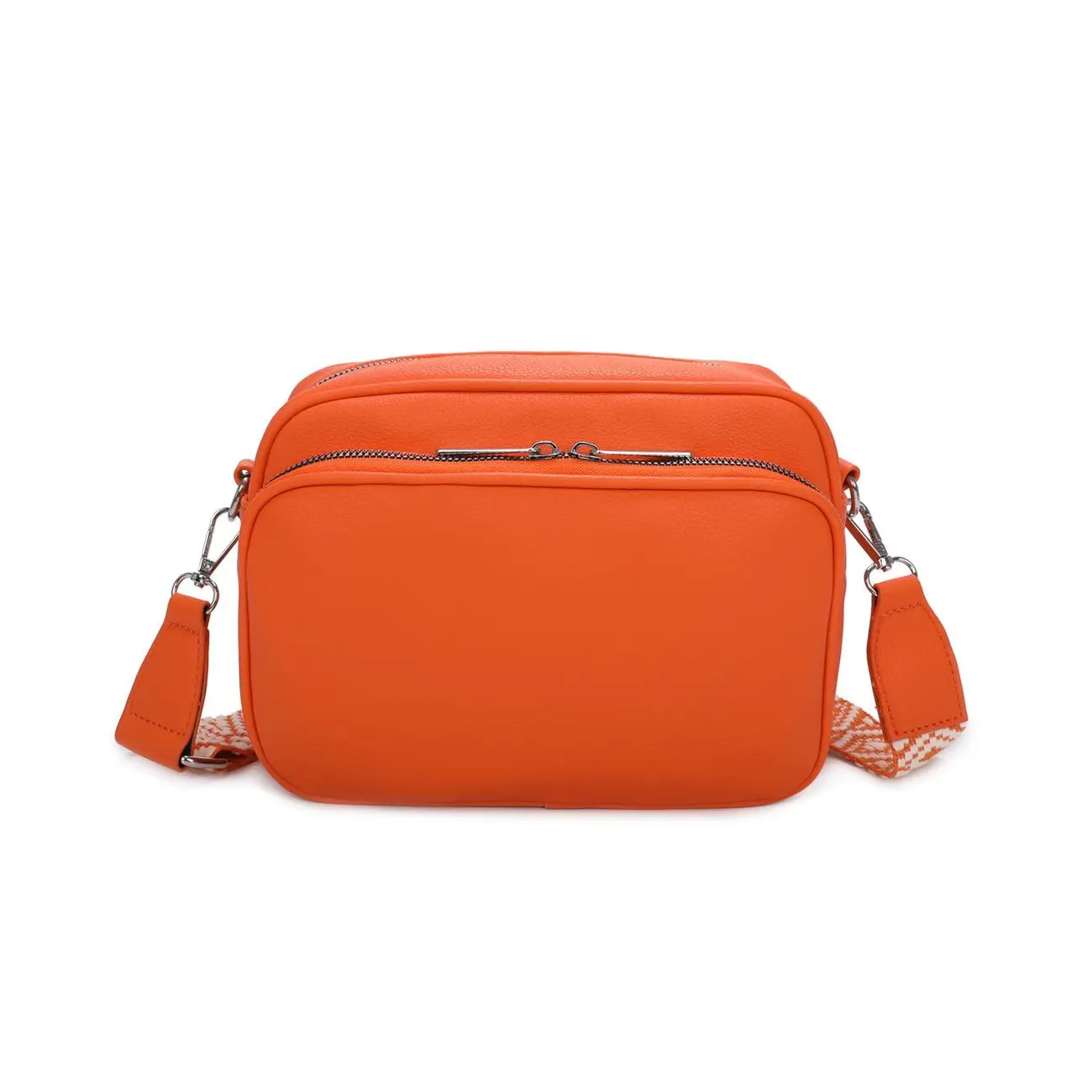 OBC Damen Tasche Crossbody Hüfttasche Bauchtasche Umhängetasche Bodybag Schultertasche Handytasche Gürteltasche Metallic Handtasche Reise Kunst-Leder zollfrei