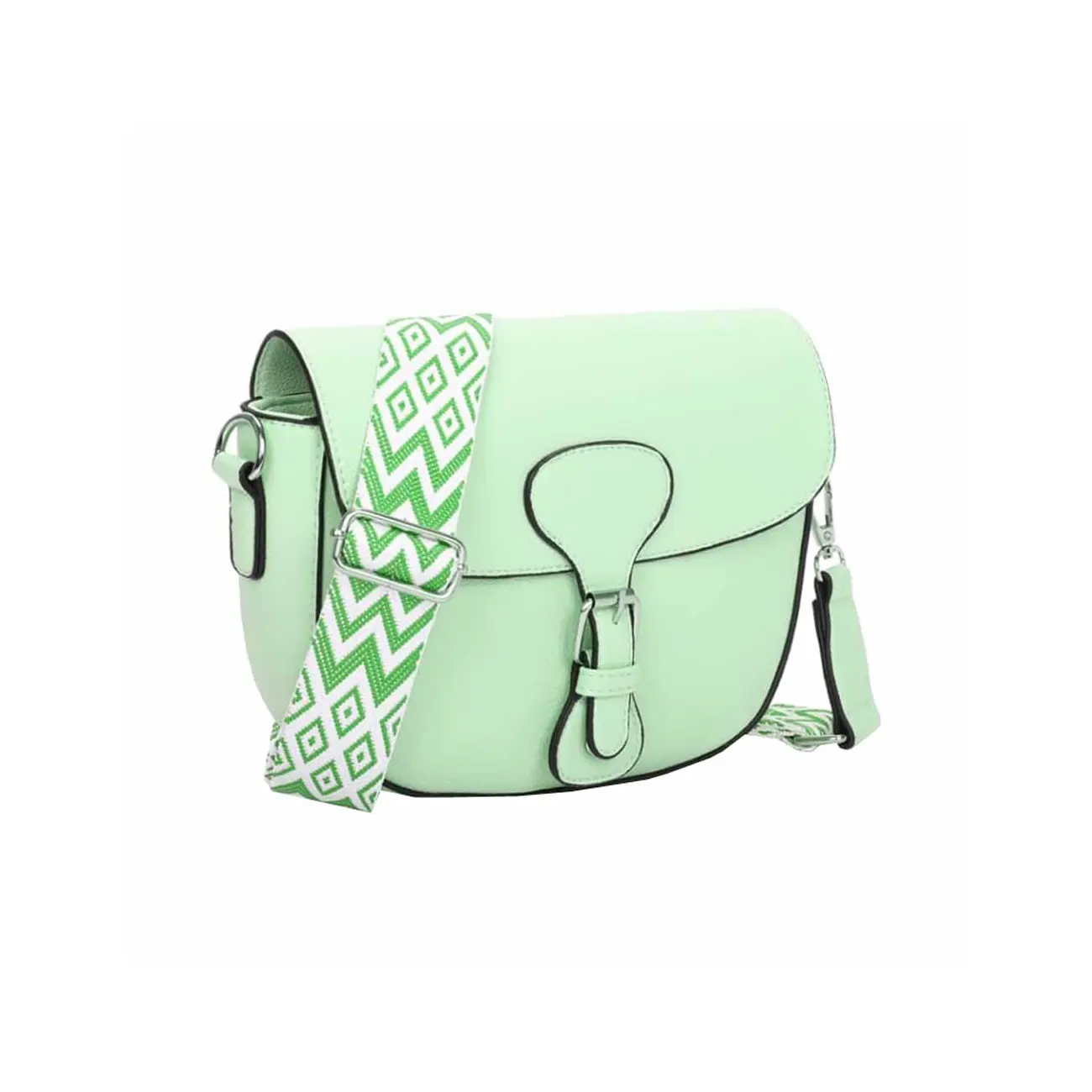 OBC Damen Tasche Schultertasche Crossbody Umhängetasche CrossOver Handtasche Überschlagtasche Bodybag Abend Freizeit Reise Verkauf