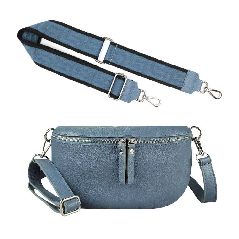 Made in Italy OBC DAMEN SET Gürteltasche + Schultergurt LEDER Crossbody Hüfttasche Bauchtasche Umhängetasche Brusttasche CrossOver Bodybag Schultertasche Handytasche Geldtasche Tasche Kosmetiktasche Hotsell