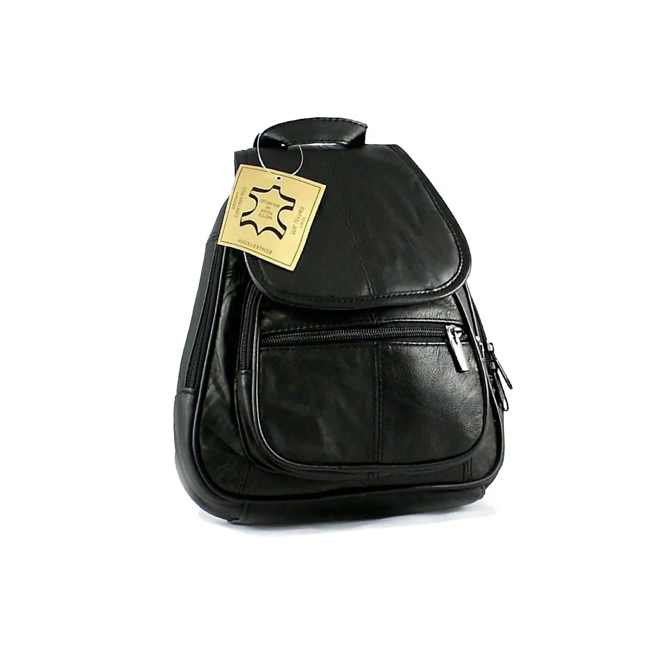OBC kleiner DAMEN RUCKSACK Cityrucksack echtes Leder Mini Tasche Schultertasche Lederrucksack Damentasche Stadtrucksack Ledertasche CrossBag BodyBag CrossOver Lamm Nappaleder Schlussverkauf