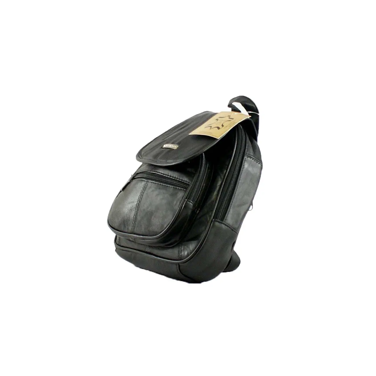 OBC kleiner DAMEN RUCKSACK Cityrucksack echtes Leder Mini Tasche Schultertasche Lederrucksack Damentasche Stadtrucksack Ledertasche CrossBag BodyBag CrossOver Lamm Nappaleder Schlussverkauf