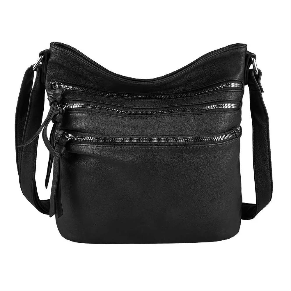 OBC DAMEN TASCHE SHOPPER Schultertasche Umhängetasche CrossOver Crossbody Henkeltasche Beuteltasche Handtasche City Bag Reise Kunst-Leder Sonderangebot