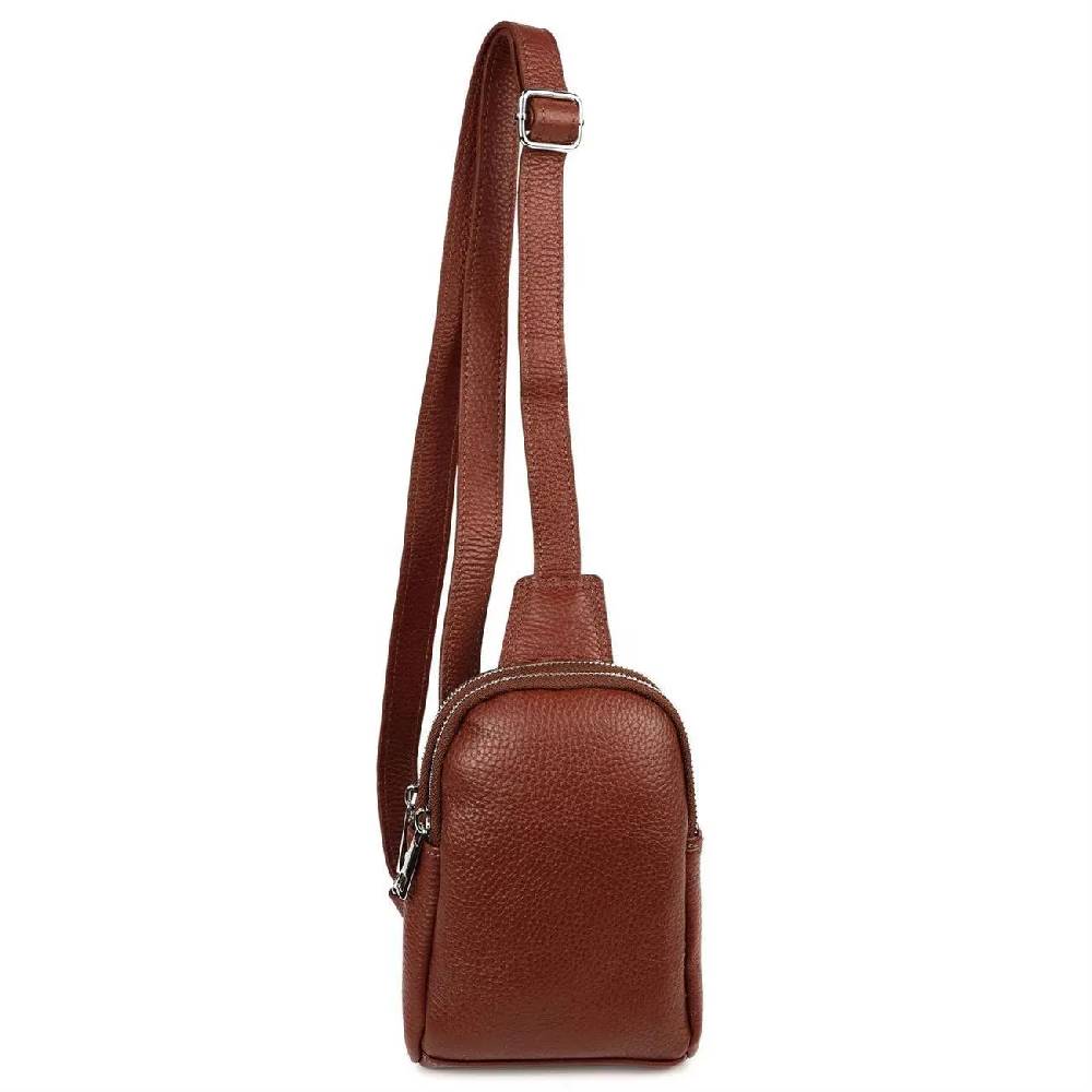 OBC MADE IN ITALY LEDER TASCHE Crossbody Bodybag Sling Rucksack Crossover Schultertasche Brusttasche Umhängetasche Bag damen herren unisex Begrenztes Angebot
