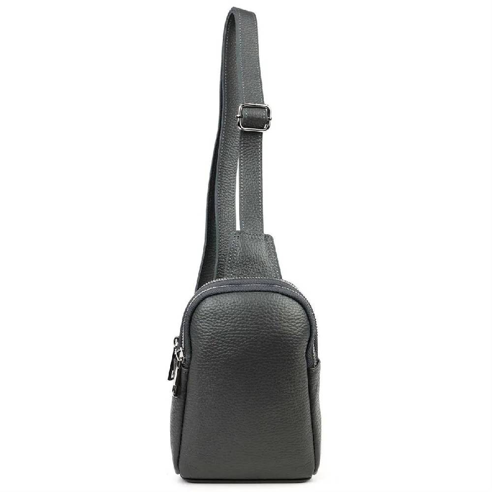 OBC MADE IN ITALY LEDER TASCHE Crossbody Bodybag Sling Rucksack Crossover Schultertasche Brusttasche Umhängetasche Bag damen herren unisex Begrenztes Angebot