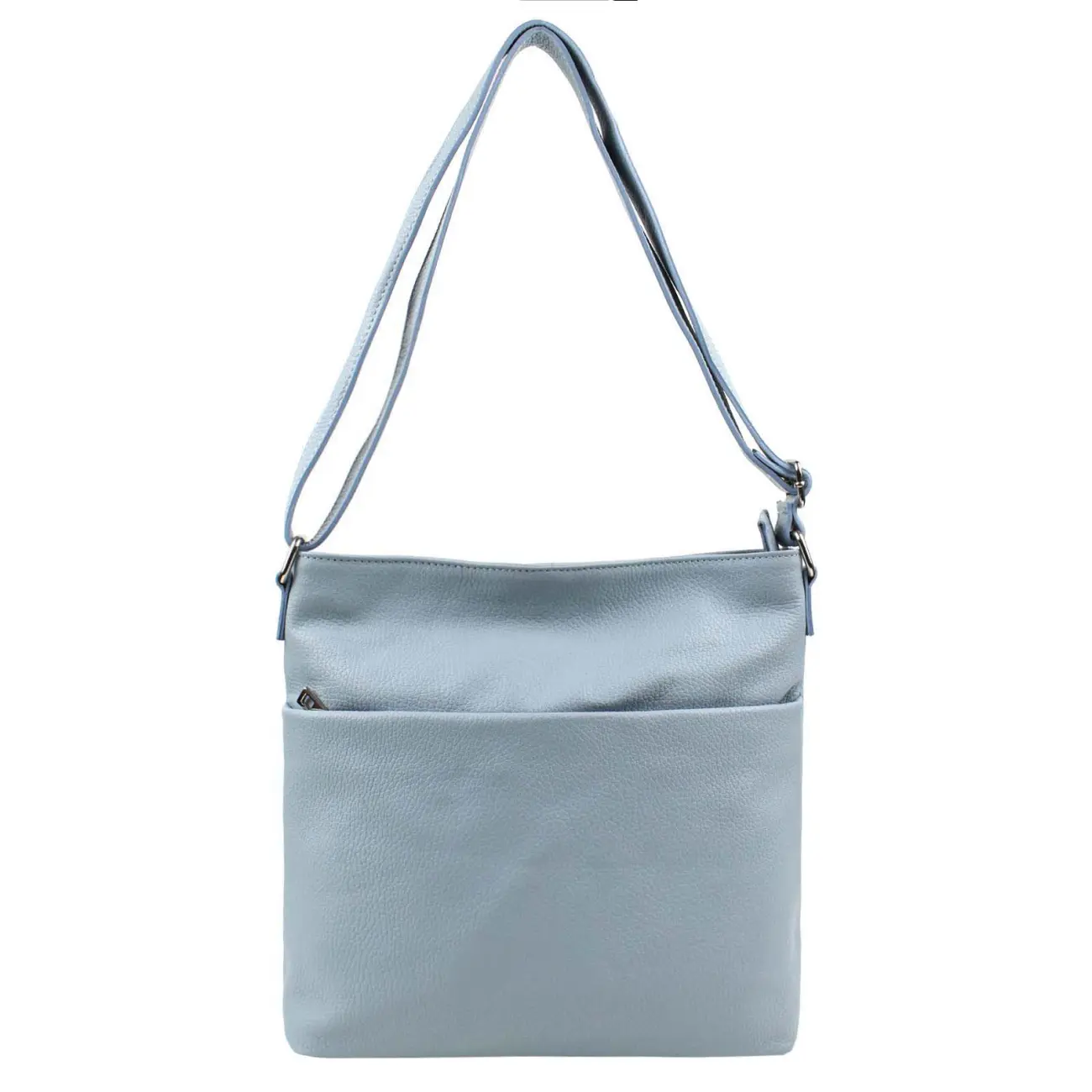 OBC Made in Italy DAMEN LEDER TASCHE Umhängetasche Crossbody Schultertasche City Bag CrossOver Ledertasche Damentasche CrossBag Osterangebot
