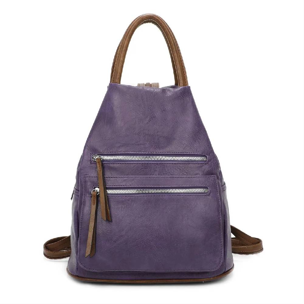 Damen Rucksack Tasche Schultertasche Handtasche Cityrucksack Leder Optik Daypack Tagesrucksack Backpack Freizeitrucksack Arbeitsrucksack Heißer Verkauf