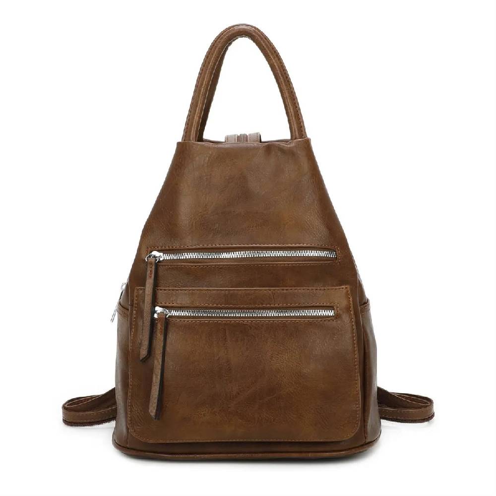 Damen Rucksack Tasche Schultertasche Handtasche Cityrucksack Leder Optik Daypack Tagesrucksack Backpack Freizeitrucksack Arbeitsrucksack Heißer Verkauf