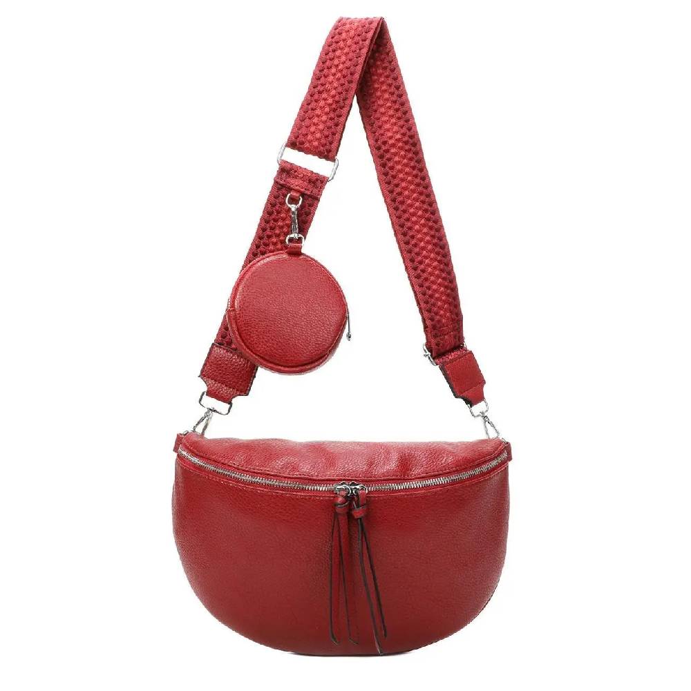OBC XL Damen Tasche Crossbody Gürteltasche Messenger-Tasche Hüfttasche Bauchtasche Umhängetasche Cross-Over Bodybag Schultertasche Handytasche Leder Optik Exklusive Angebote