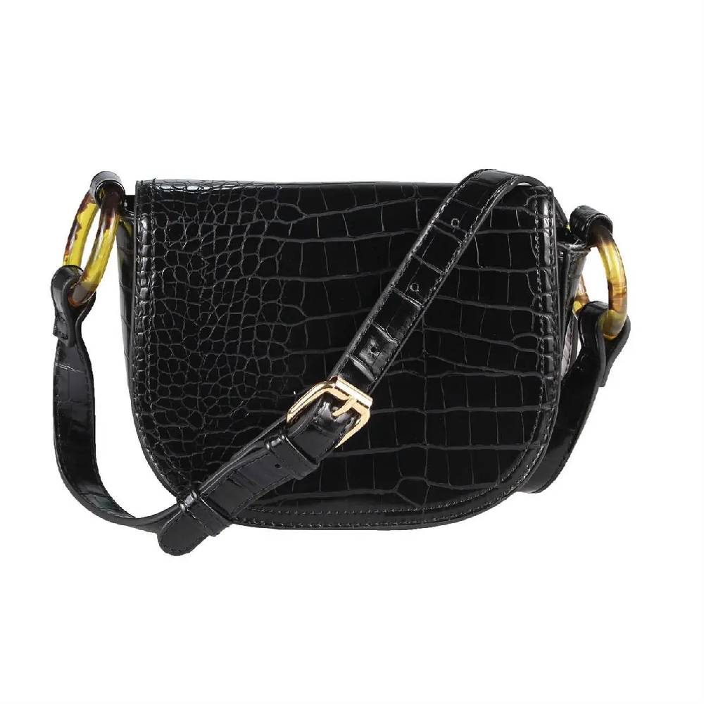DAMEN TASCHE Kroko Crossbody Umhängetasche Schultertasche Bodybag Shopper Leder Optik CrossOver Neuheiten