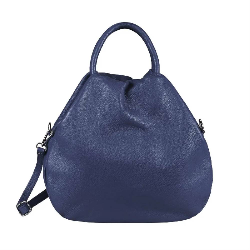 OBC Made in Italy Damen Ledertasche Hobo Bag Shopper Handtasche Umhängetasche Schultertasche Beuteltasche IT11 Zeitbegrenzte Promotion