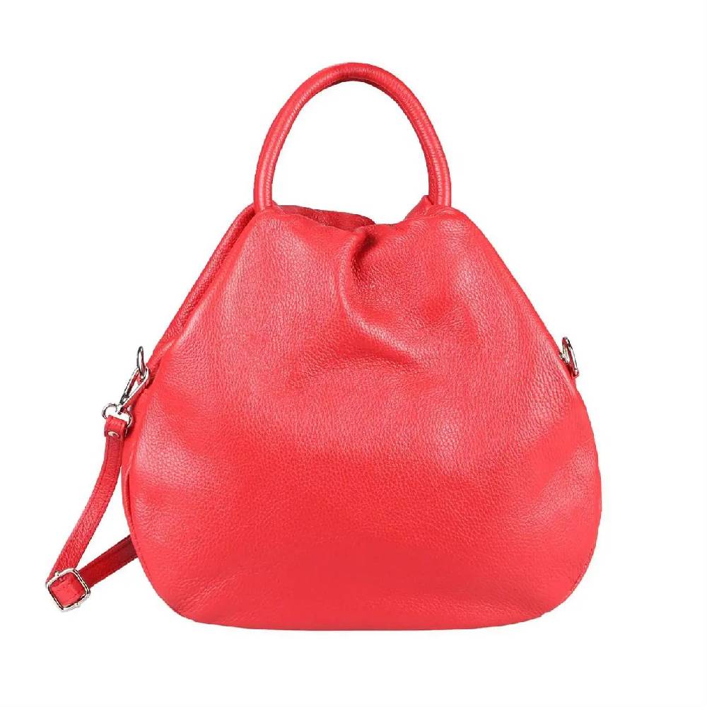 OBC Made in Italy Damen Ledertasche Hobo Bag Shopper Handtasche Umhängetasche Schultertasche Beuteltasche IT11 Zeitbegrenzte Promotion