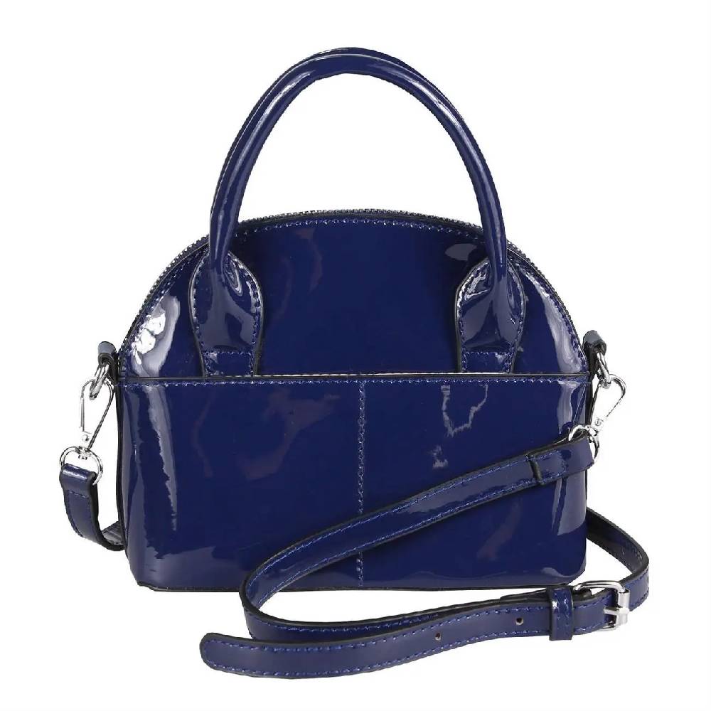 DAMEN MINI TASCHE Schultertasche Umhängetasche Crossbody Lack Leder Optik Abend Bis zu 60% Rabatt
