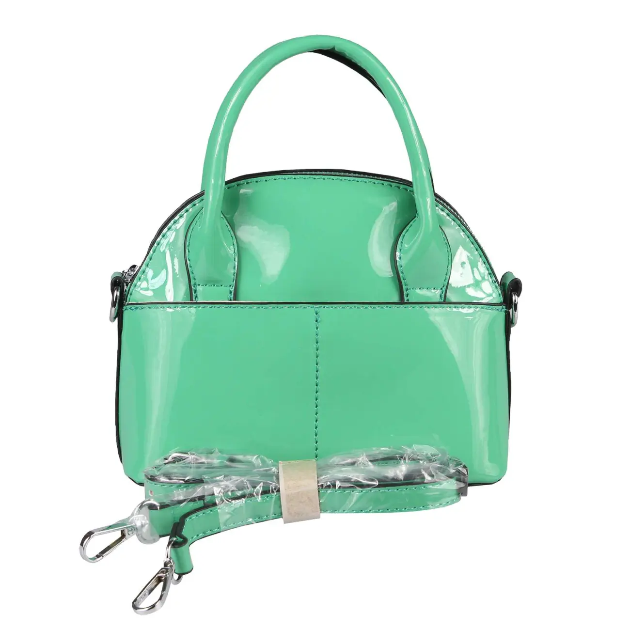 DAMEN MINI TASCHE Schultertasche Umhängetasche Crossbody Lack Leder Optik Abend Bis zu 60% Rabatt