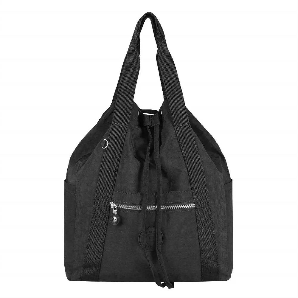 OBC Damen Tasche Rucksack Handtasche Cityrucksack Crinkle Nylon Backpack Schultertasche Damenrucksack Daypack Vierteljährliche Förderung