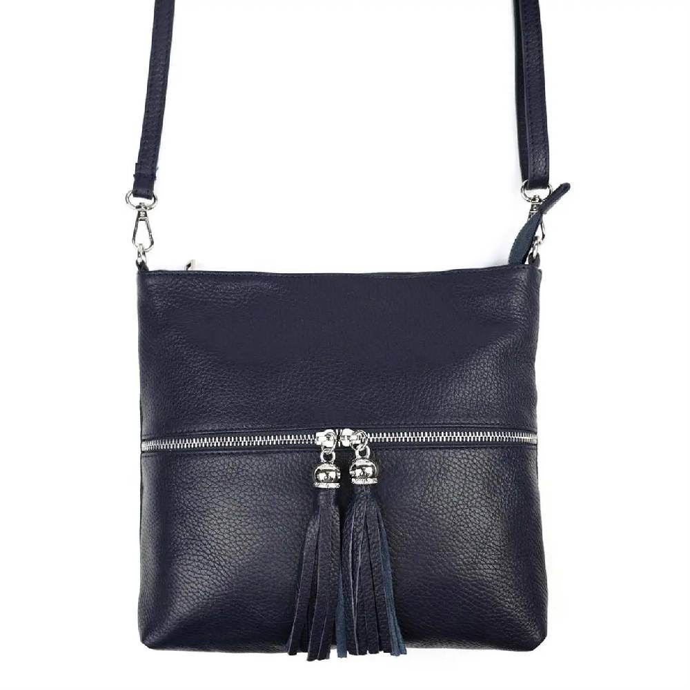OBC Made in Italy DAMEN LEDER TASCHE Bodybag Schultertasche CrossOver Umhängetasche Handtasche Ledertasche Damentasche Crossbody Riesige Rabatte