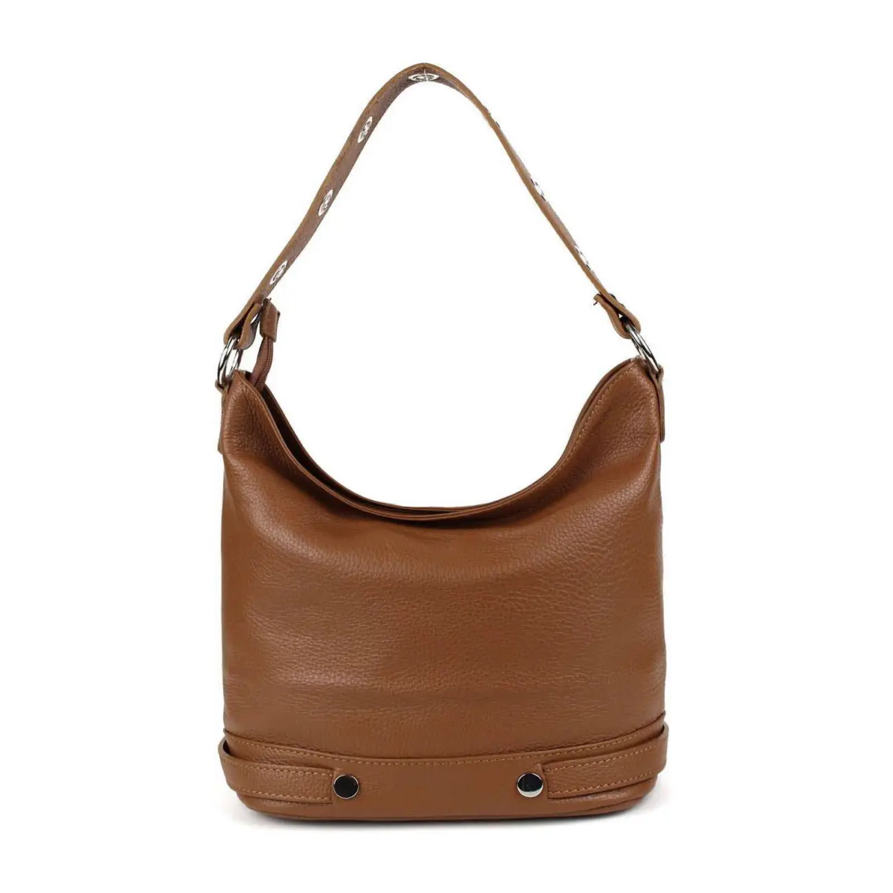 OBC Made in Italy DAMEN LEDER TASCHE SHOPPER Schultertasche City HOBO Bag Cross-Over Fabrikladen