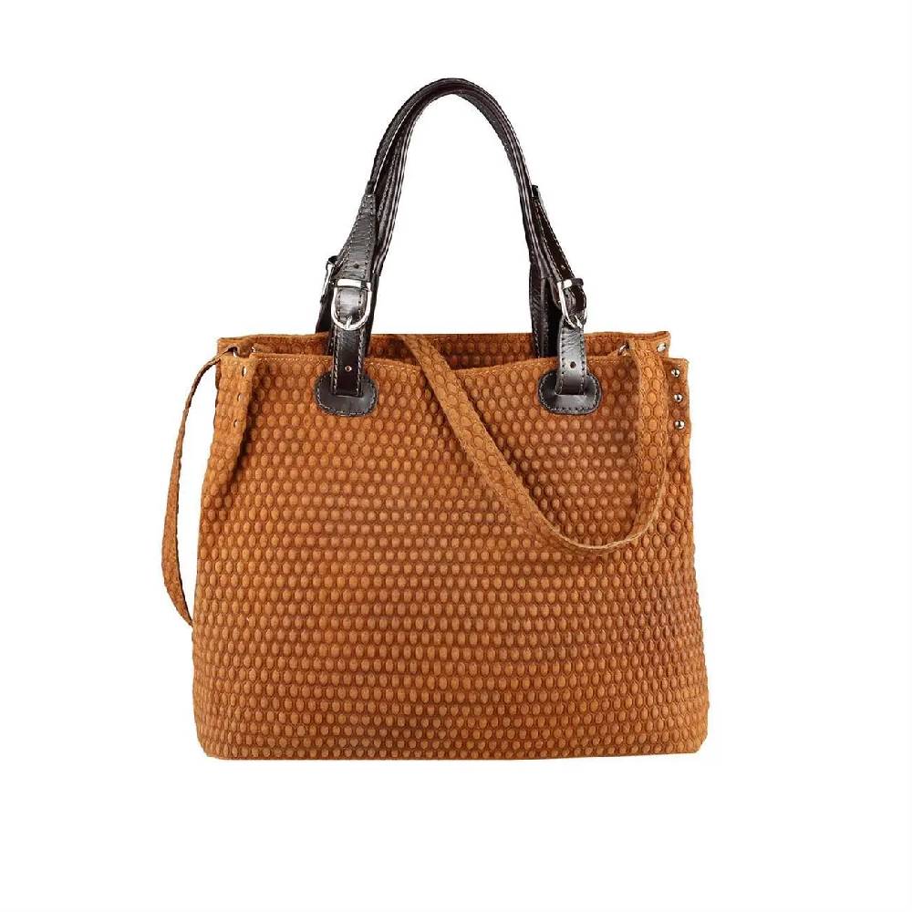 Ital LEDER TASCHE HANDTASCHE Henkeltasche Ledertasche Hobo-Bag Beuteltasche Schultertasche CrossOver Bowlingbag 2025