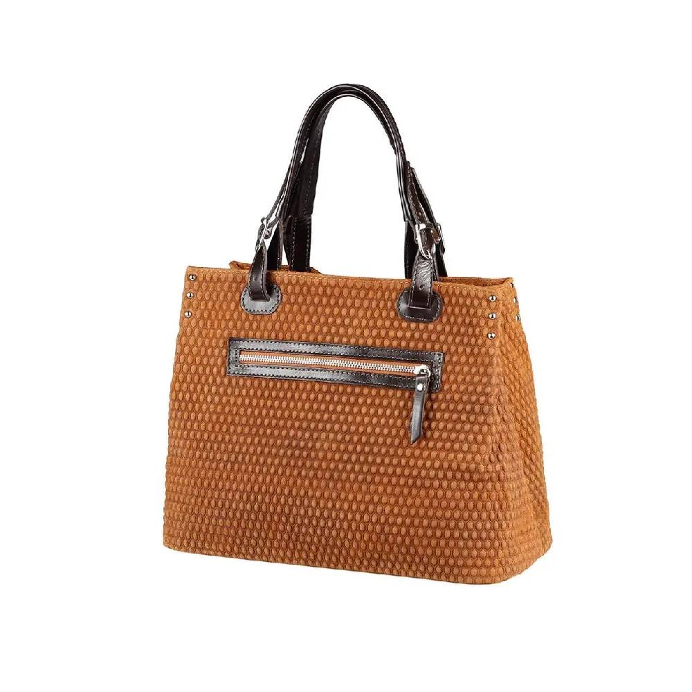 Ital LEDER TASCHE HANDTASCHE Henkeltasche Ledertasche Hobo-Bag Beuteltasche Schultertasche CrossOver Bowlingbag 2025