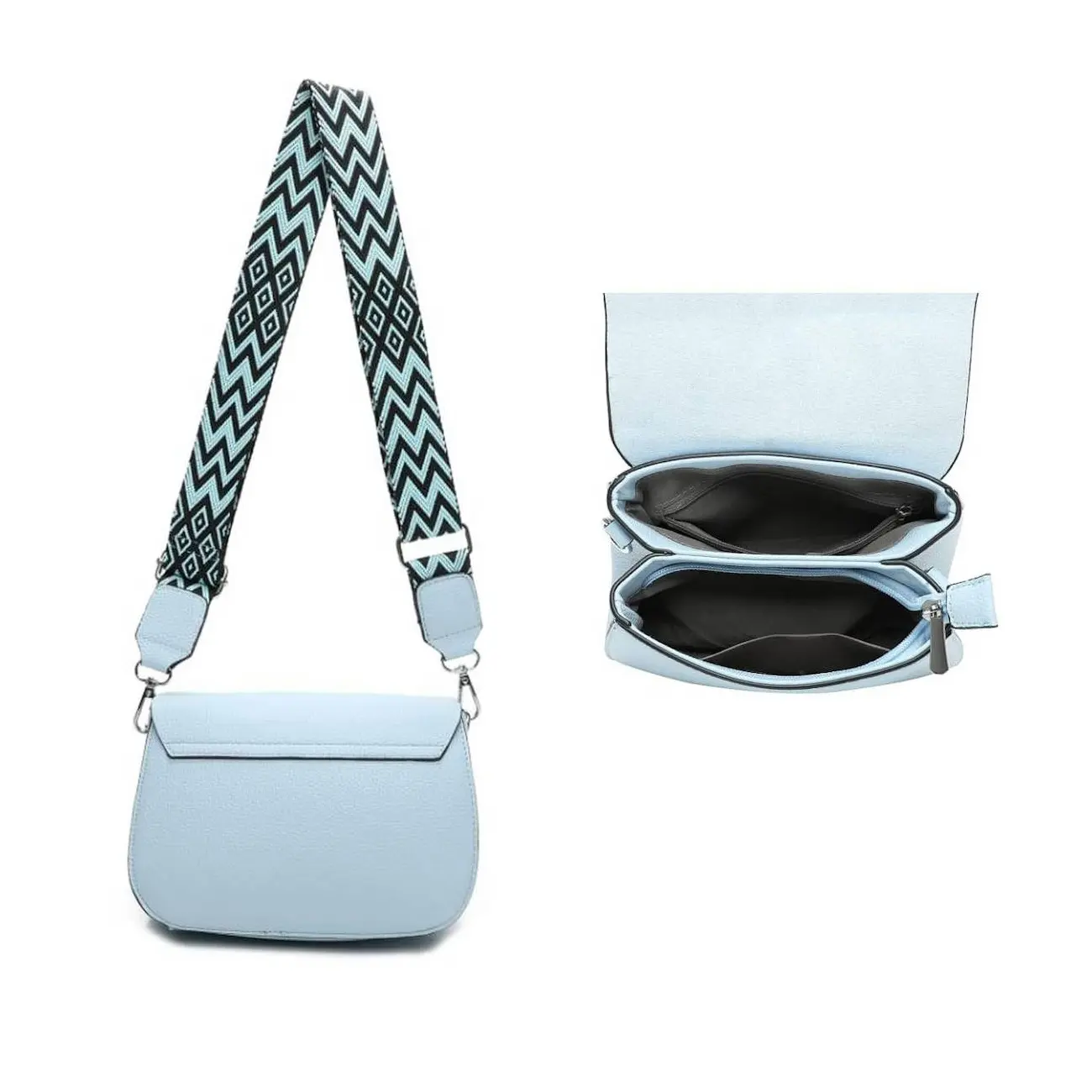 OBC Damen Brusttasche Tasche Cross Over Body Bag Schultertasche Umhängetasche Hüfttasche Handytasche Gürteltasche Kameratasche Bauchtasche Abend Freizeit Reise Leder Optik Fabrikpreis