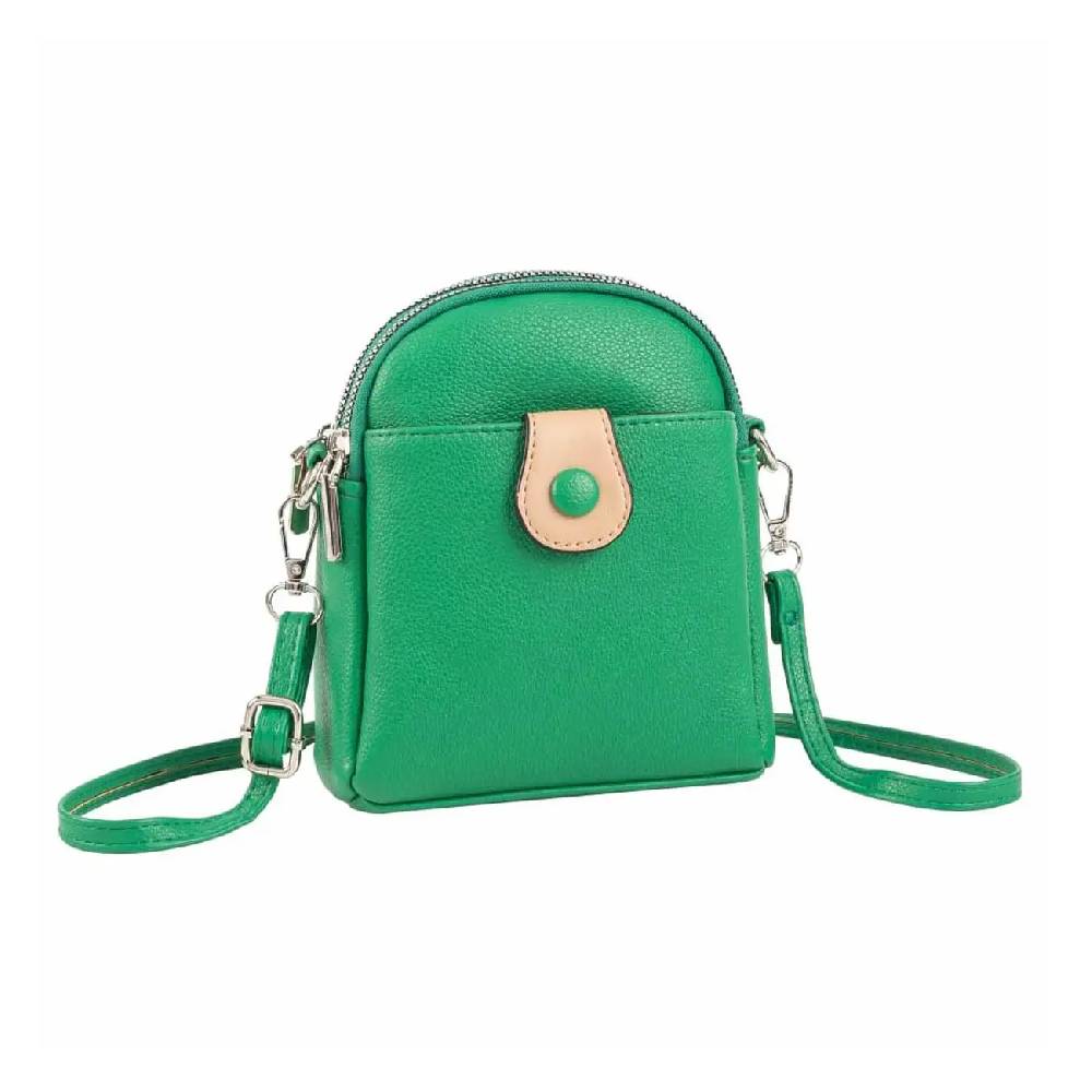 OBC Damen Tasche Crossbody Umhängetasche Bodybag Schultertasche Minibag Handytasche Crossover Kunstleder Handtasche Gürteltasche Abendtasche Rabatt