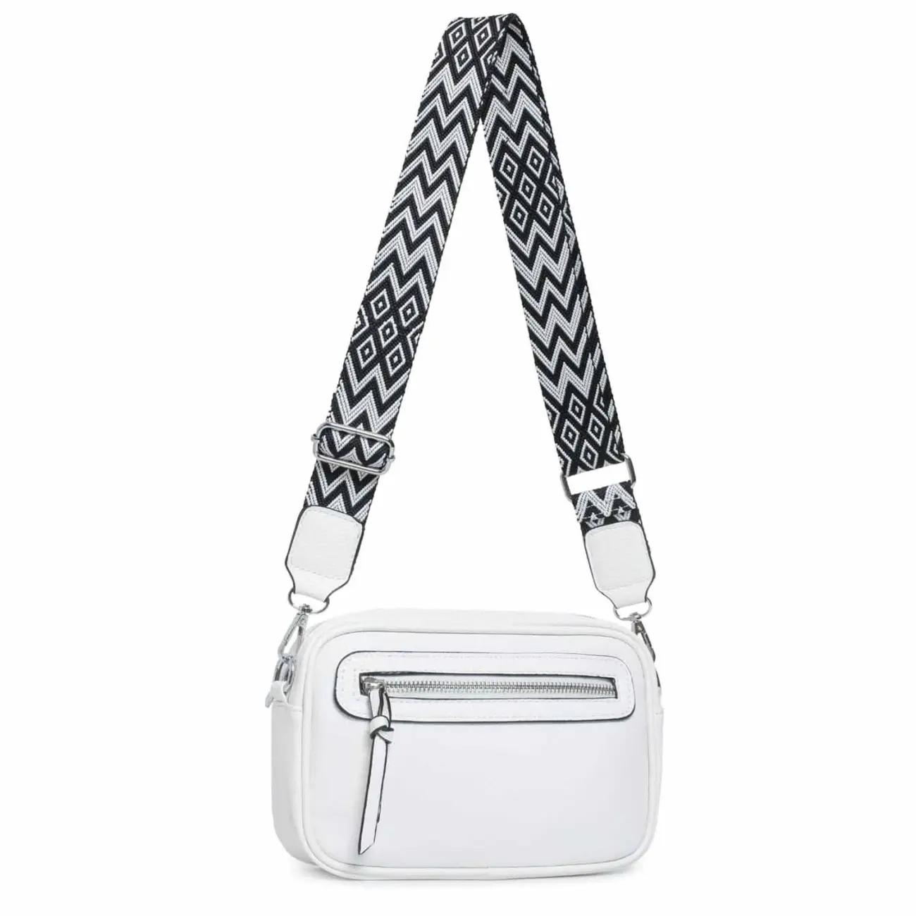 OBC Damen Tasche Umhängetasche Brusttasche Cross Over body Bag Gürteltasche Schultertasche Bauchtasche Hüfttasche Abend Freizeit Reise Leder Optik Flash Sale