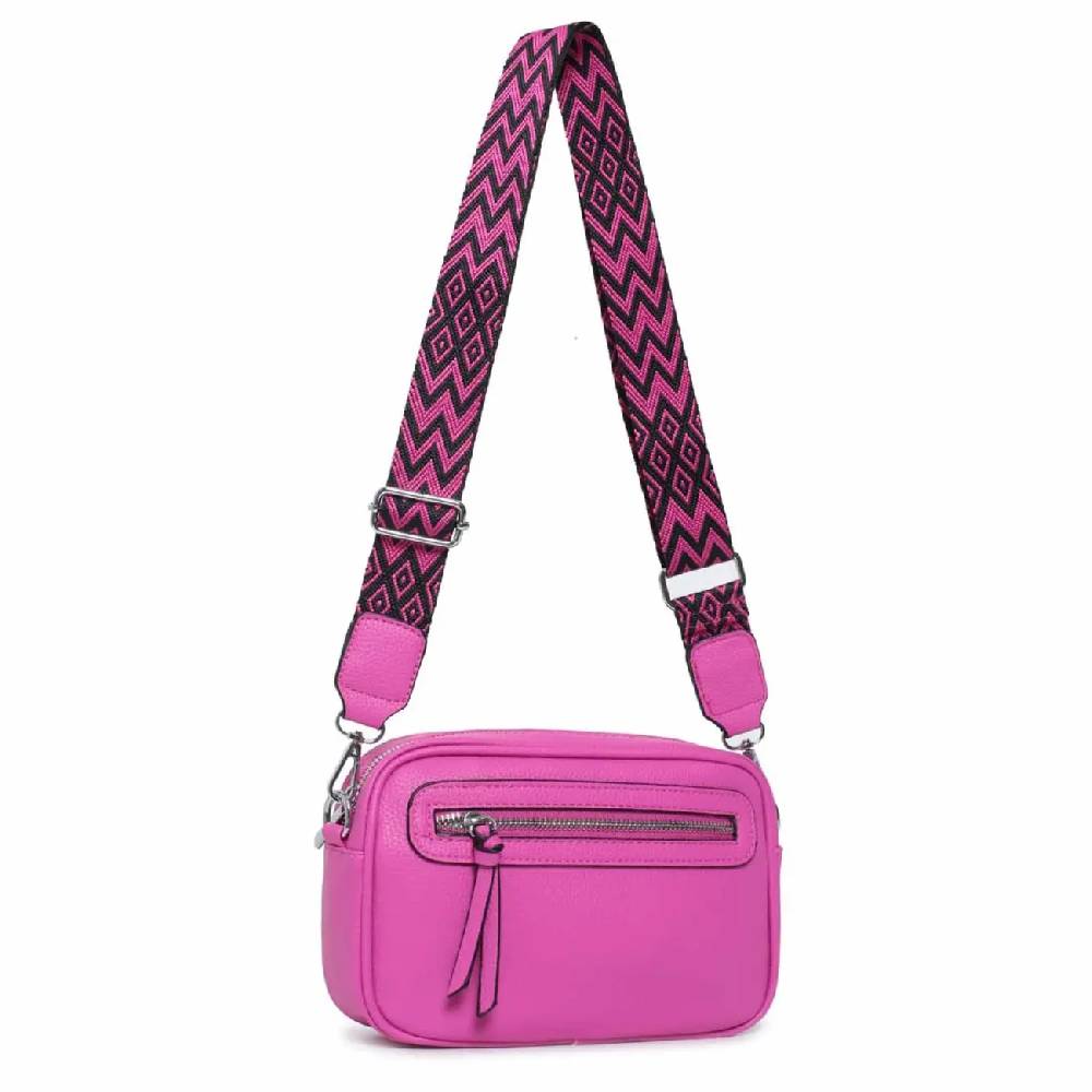 OBC Damen Tasche Umhängetasche Brusttasche Cross Over body Bag Gürteltasche Schultertasche Bauchtasche Hüfttasche Abend Freizeit Reise Leder Optik Flash Sale