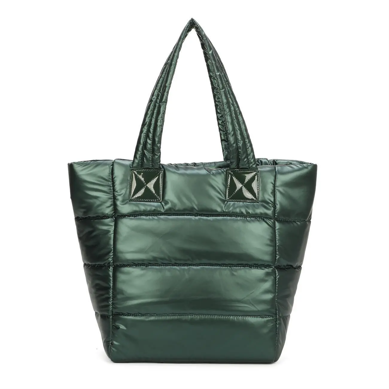 OBC ITALYSHOP24 XXL Damen Tasche Nylontasche Shopper Reisetasche Handtasche Schultertasche Umhängetasche Beuteltasche Weekender Shopping Bag Reisetasche Online Shopping