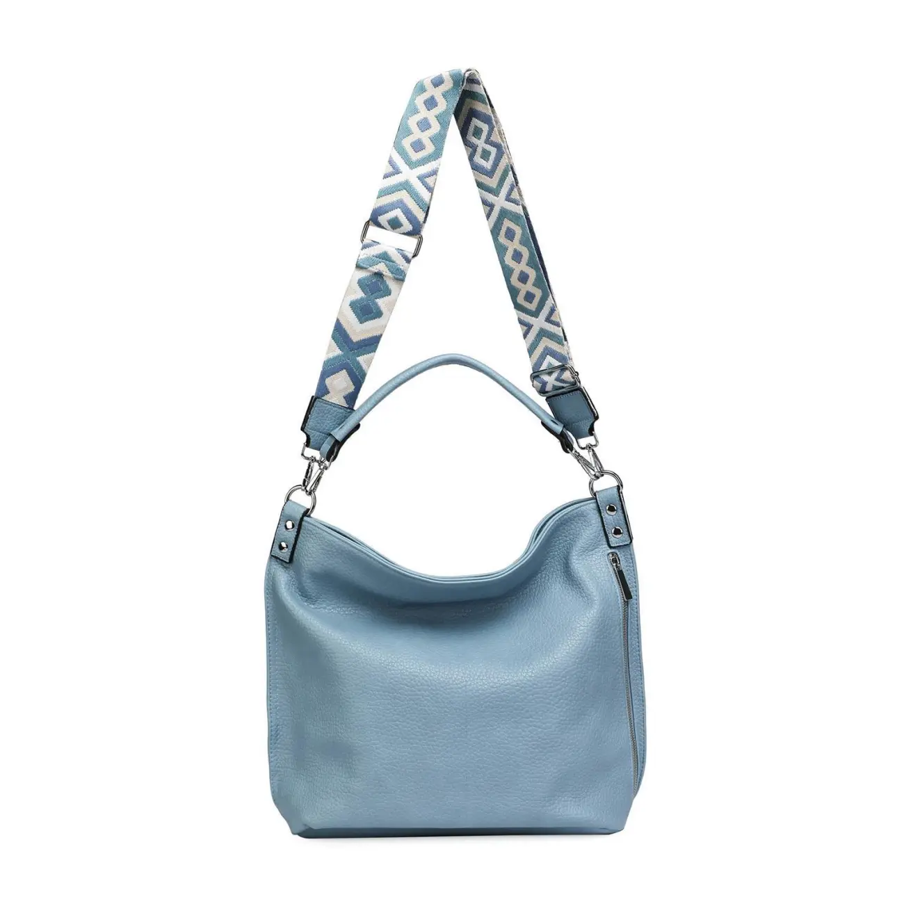 OBC XXL Damen Tasche mit 2 Gürtel Shopper Schultertasche Umhängetasche Hobo Bag Reisetasche Handtasche für Schule Freizeit Beuteltasche Urlaub Weekender Leder Optik Exklusivangebot