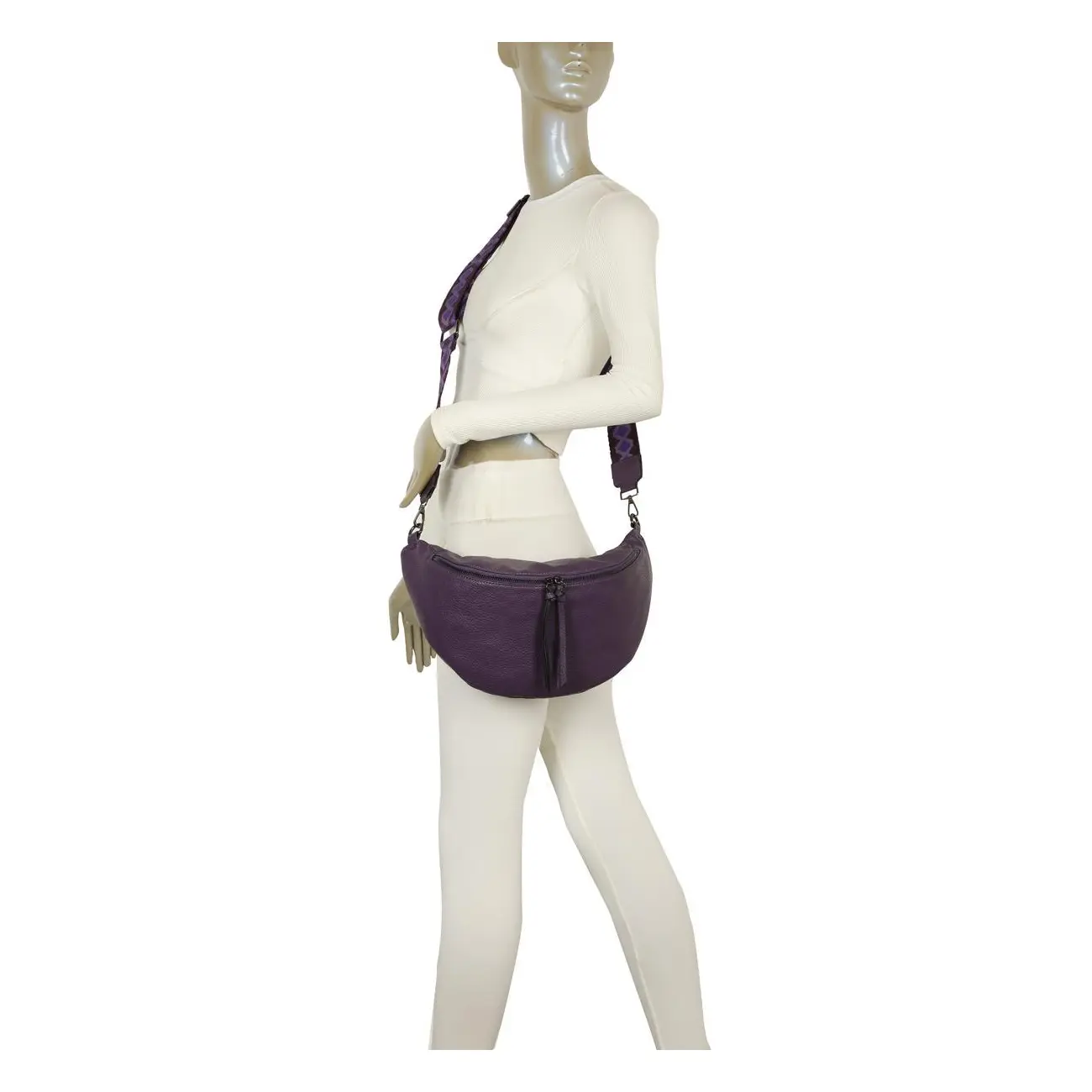 Damen Tasche Crossbody Schultertasche Gürteltasche Brusttasche Hüfttasche Bauchtasche Umhängetasche Cross-Over Bodybag Handytasche Geldtasche Kosmetiktasche Leder Optik Preisnachlass